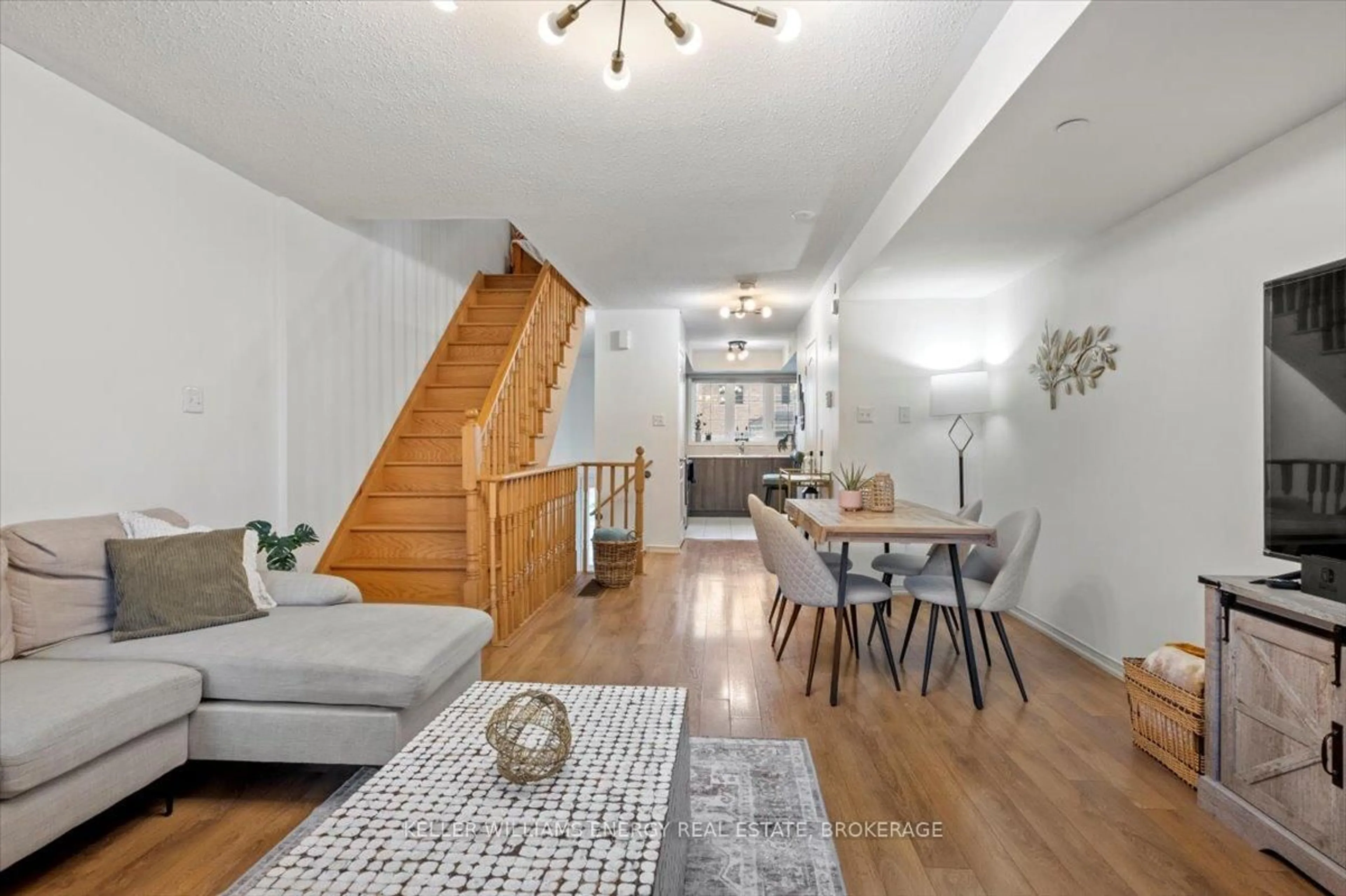 Living room with furniture, unknown for 2372 Chevron Prince Path, Oshawa Ontario L1L 0K9