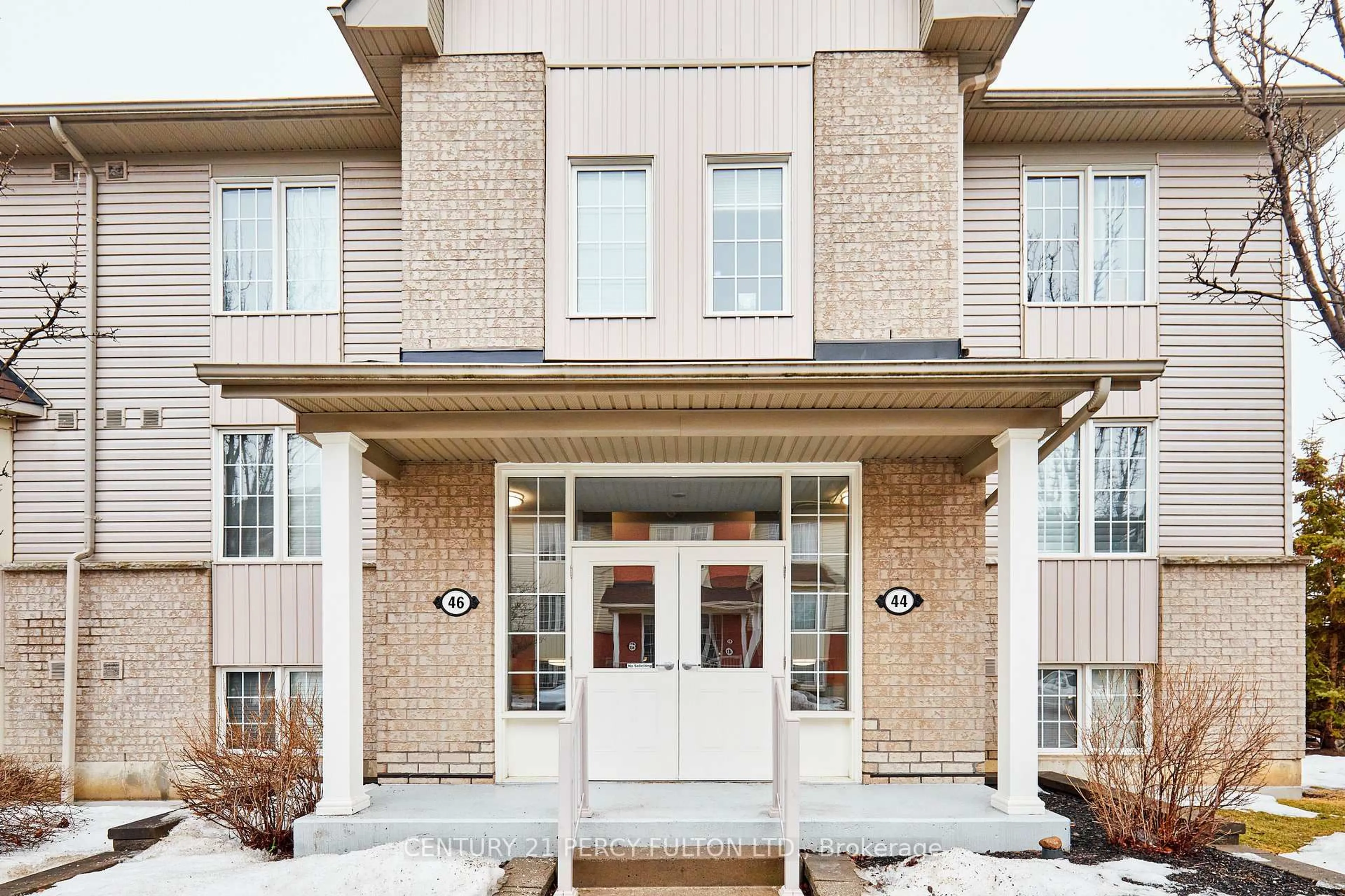 Home with brick exterior material, unknown for 46 Petra Way #2, Whitby Ontario L1R 0A5