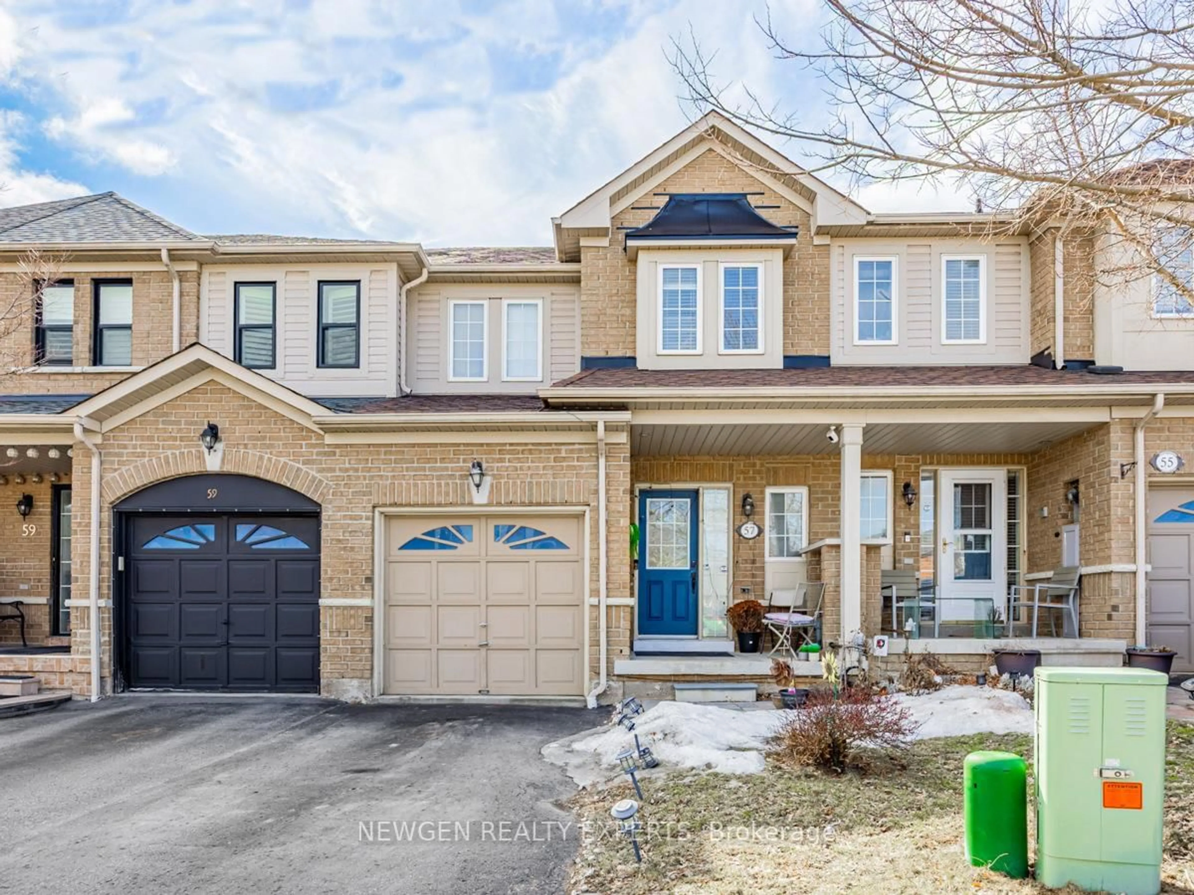 Home with brick exterior material, street for 57 Beer Cres, Ajax Ontario L1S 0A3