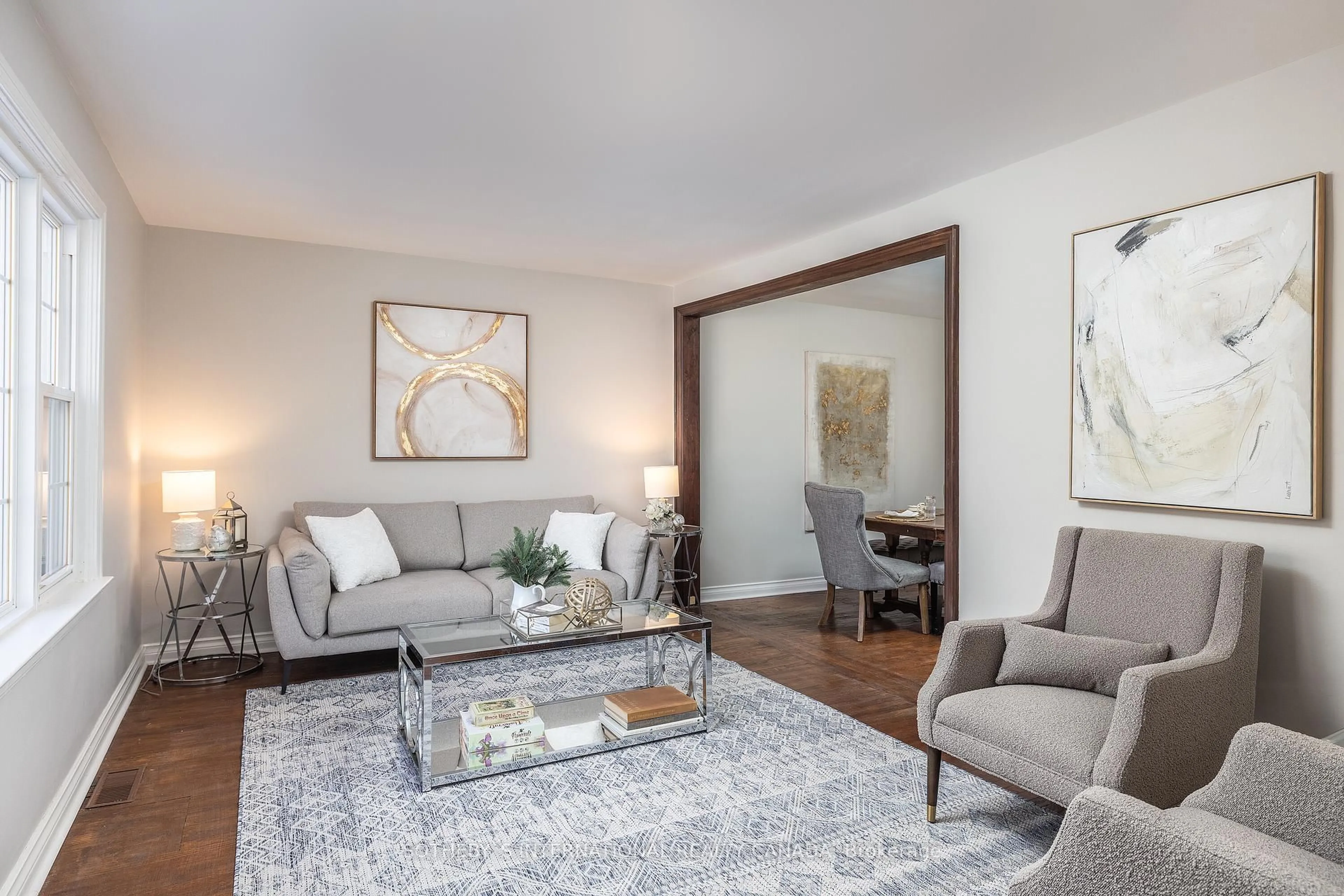 Living room with furniture, unknown for 33 Southmead Rd, Toronto Ontario M1L 2H9