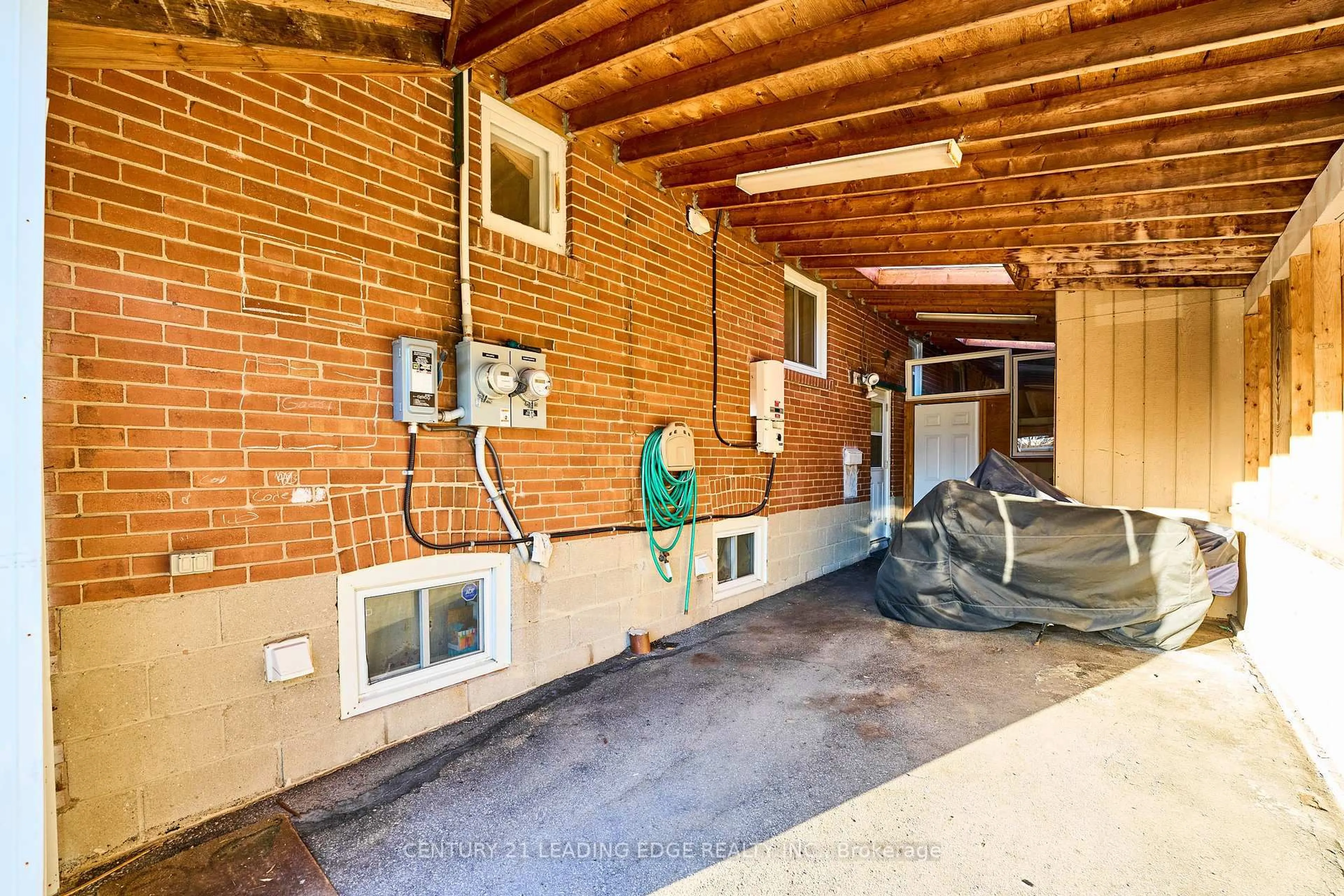 Indoor garage for 14 Flora Dr, Toronto Ontario M1P 1A3