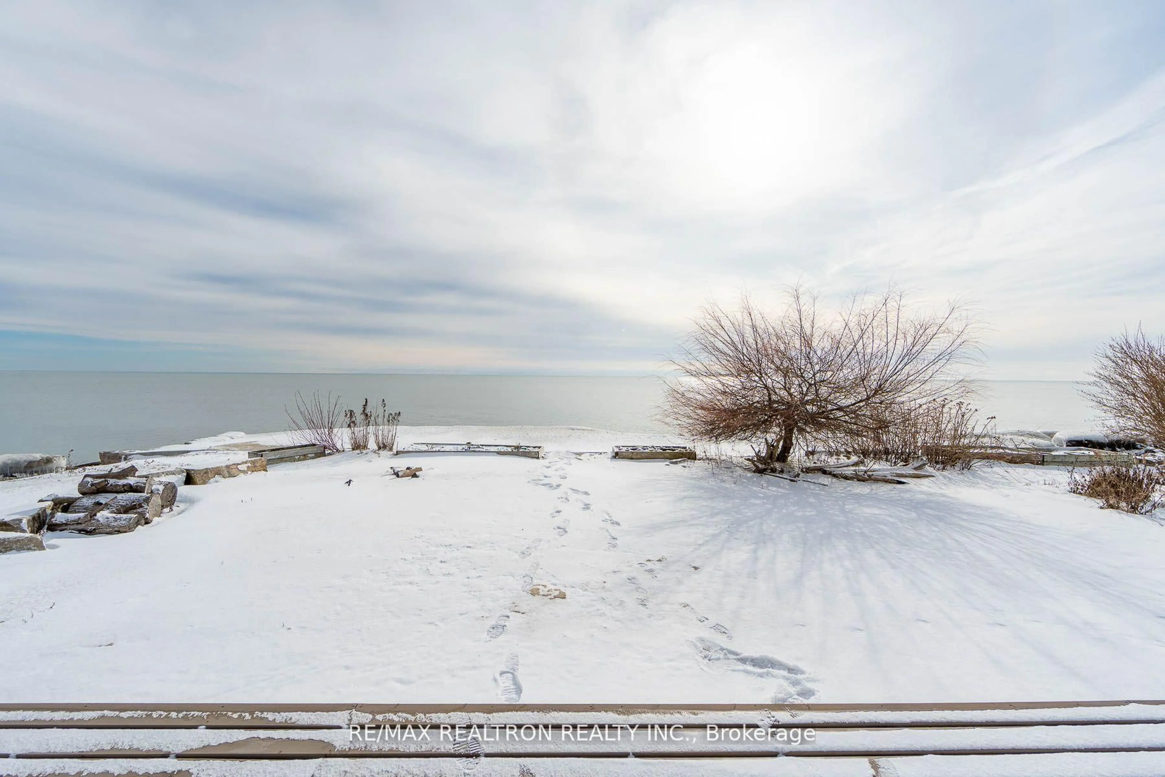 A pic from outside/outdoor area/front of a property/back of a property/a pic from drone, water/lake/river/ocean view for 151 Cedar Crest Beach Rd, Clarington Ontario L1C 5R2