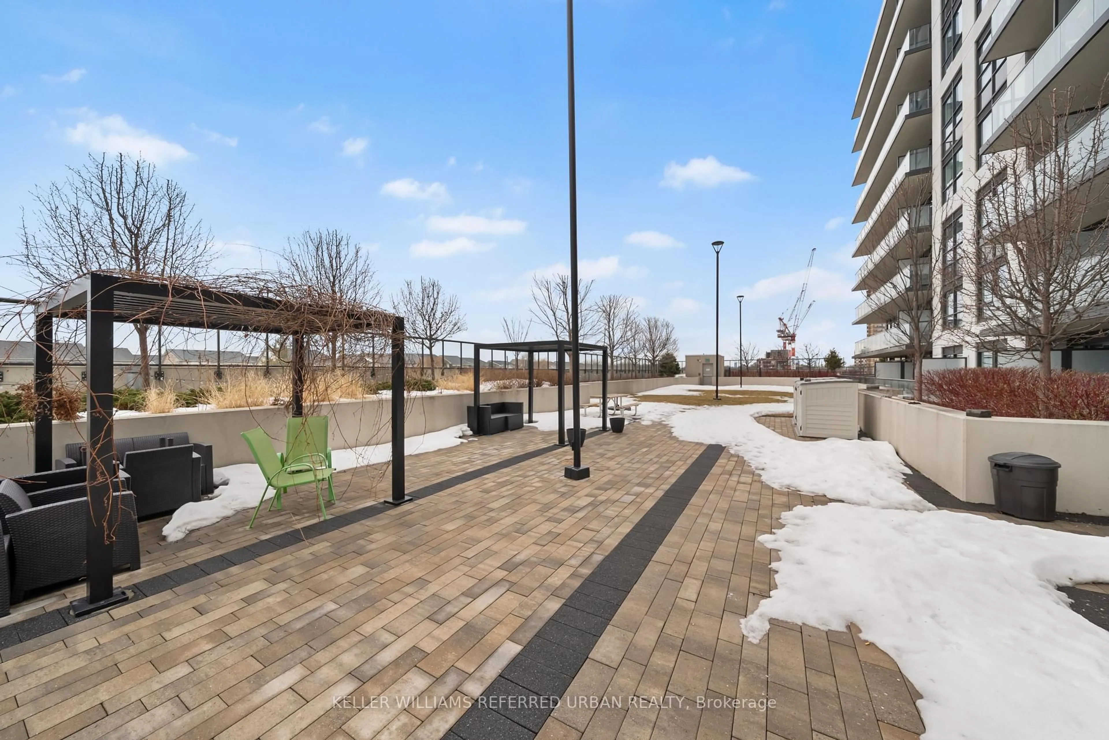 Patio, street for 8 Trent Ave #315, Toronto Ontario M4C 0A6