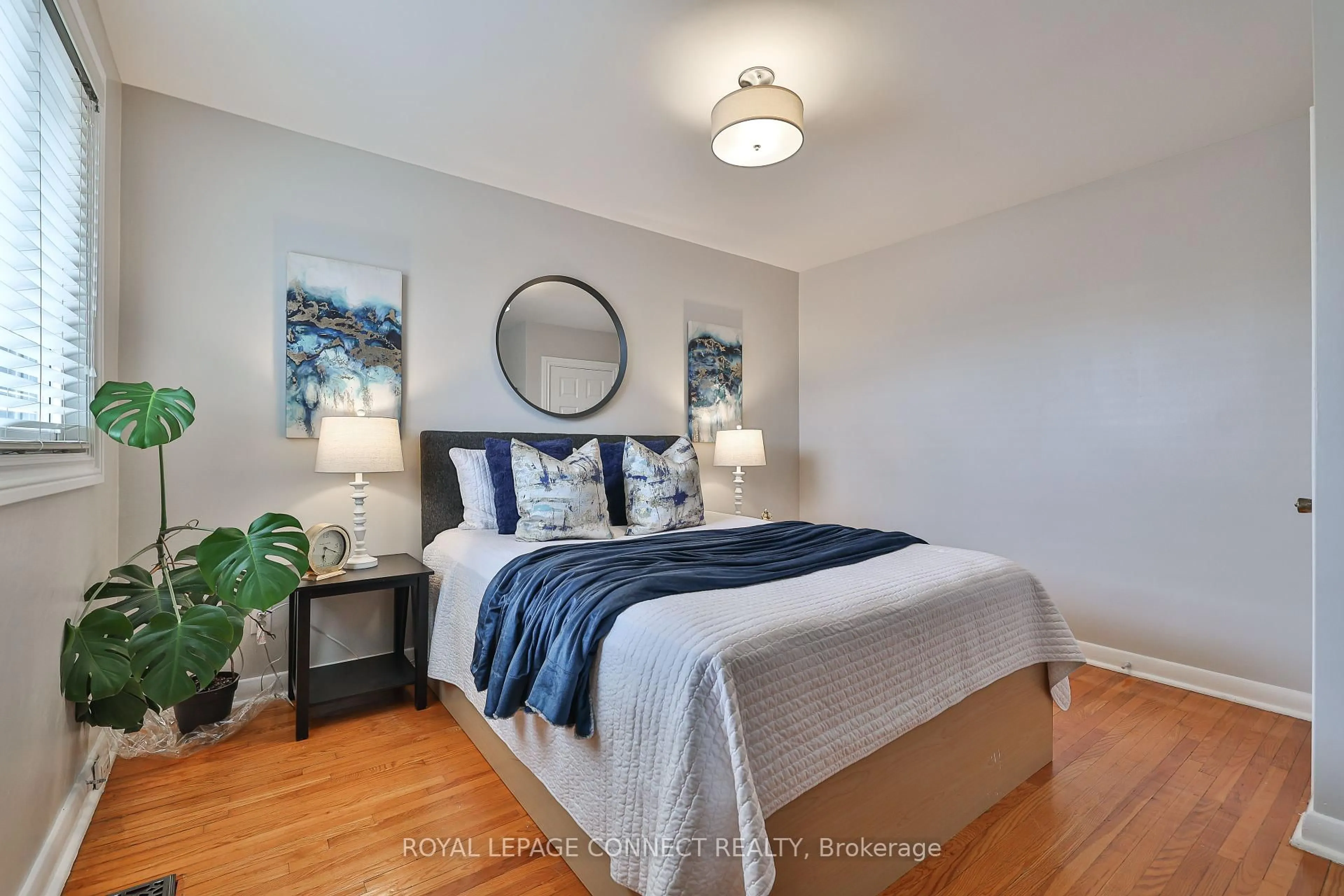 Bedroom with bed, unknown for 103 Fitzgibbon Ave, Toronto Ontario M1K 4A4