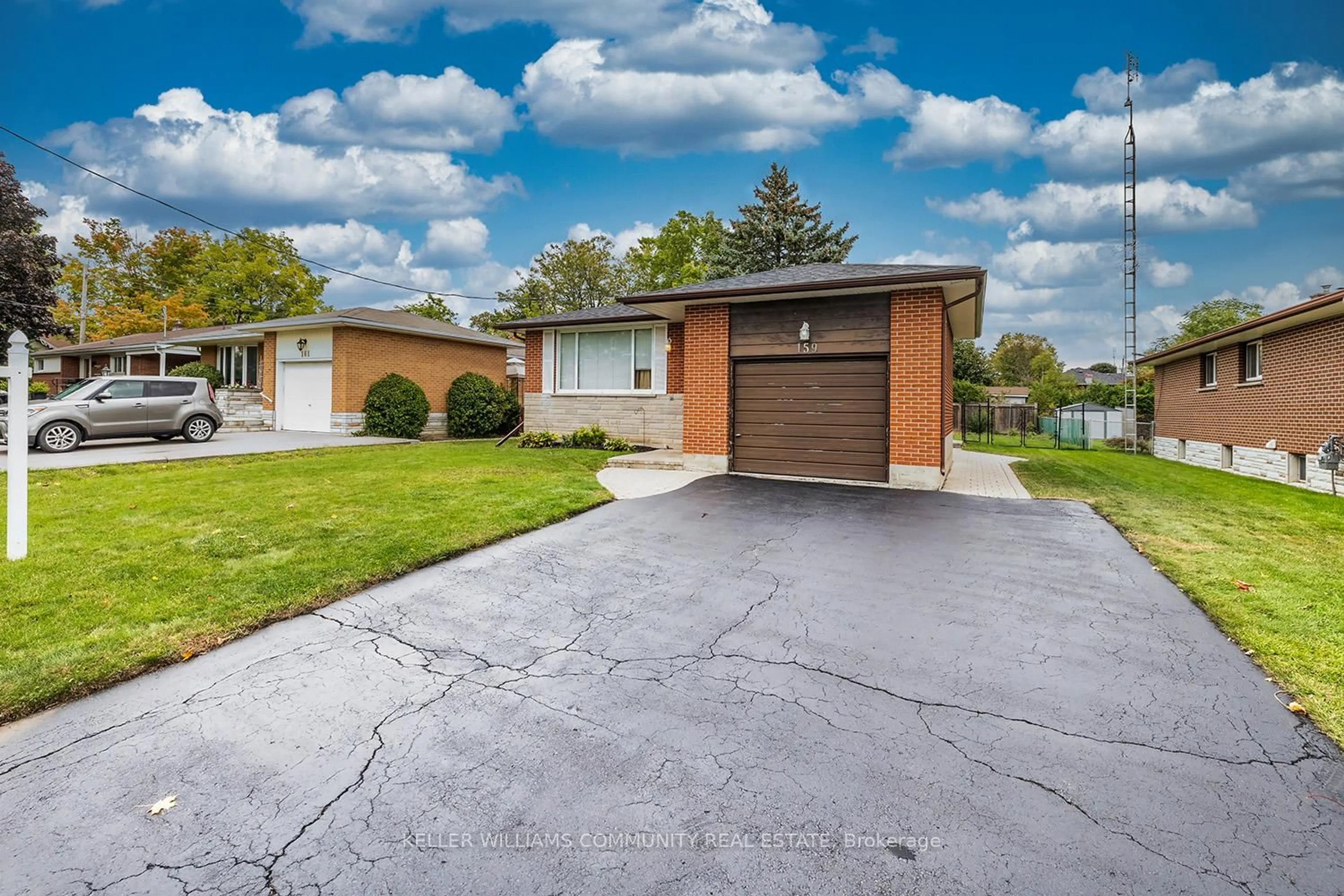Home with brick exterior material, street for 159 Scugog St, Clarington Ontario L1C 3J7