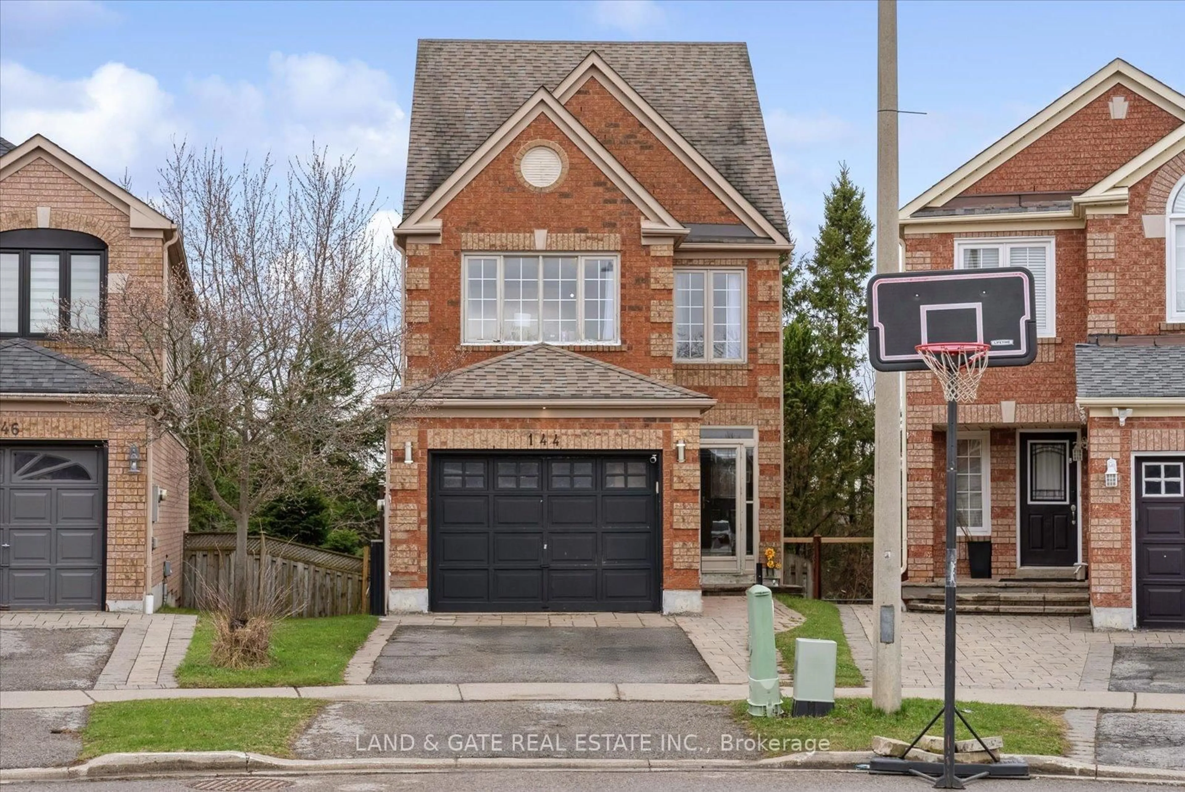Home with brick exterior material, street for 144 Smales Dr, Ajax Ontario L1Z 1G9