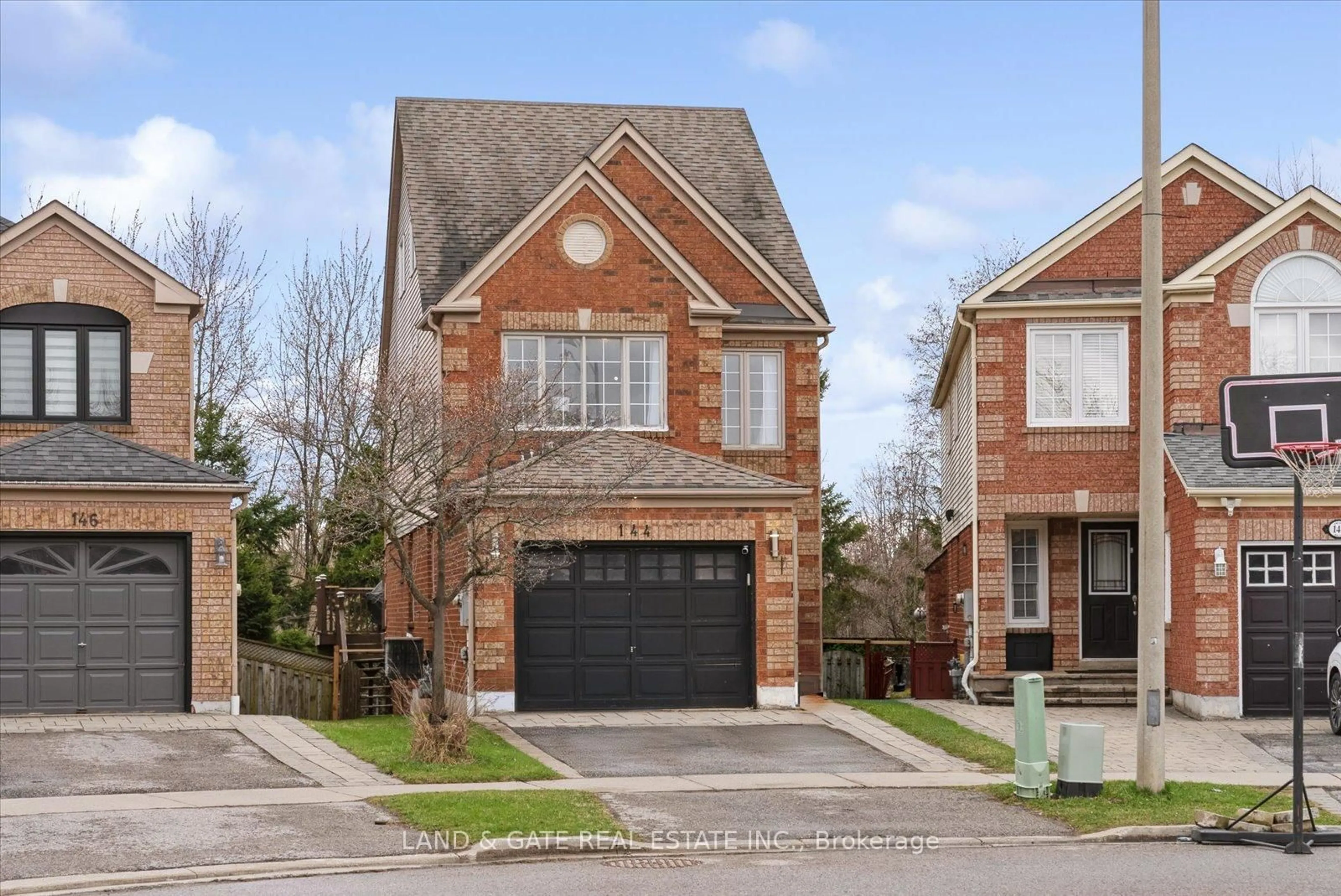 Home with brick exterior material, street for 144 Smales Dr, Ajax Ontario L1Z 1G9