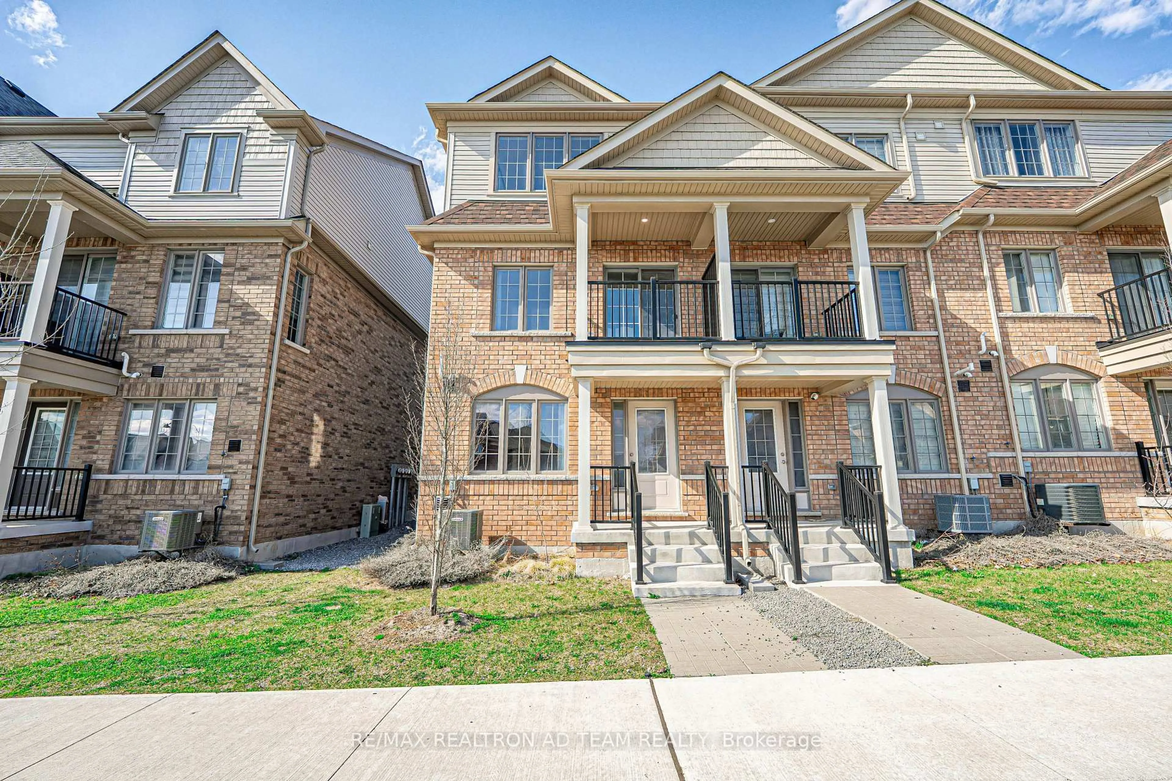 Home with brick exterior material, street for 205 Royal Northern Path, Oshawa Ontario L1L 0R6