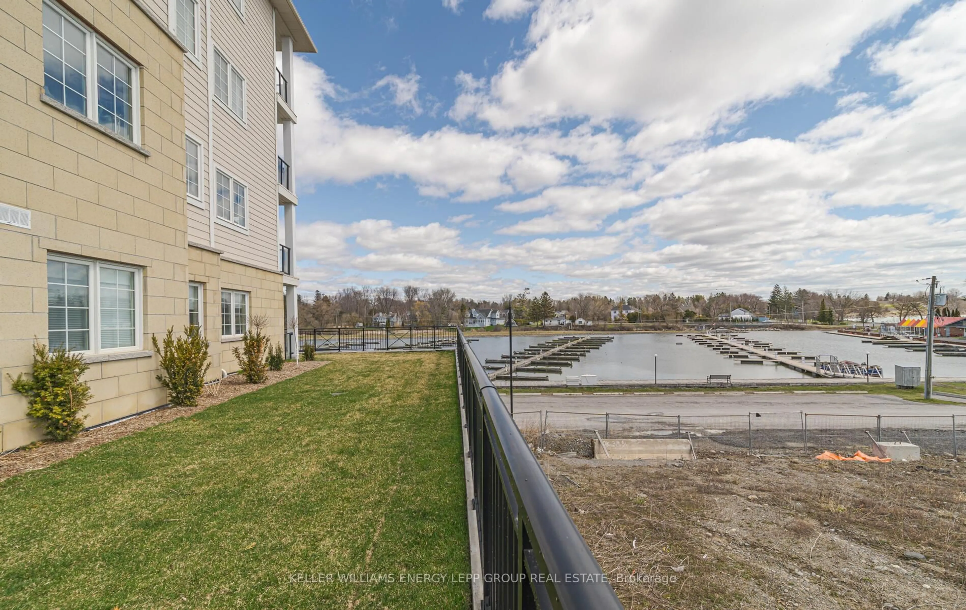 A pic from outside/outdoor area/front of a property/back of a property/a pic from drone, water/lake/river/ocean view for 70 Shipway Ave #312, Clarington Ontario L1B 0V7