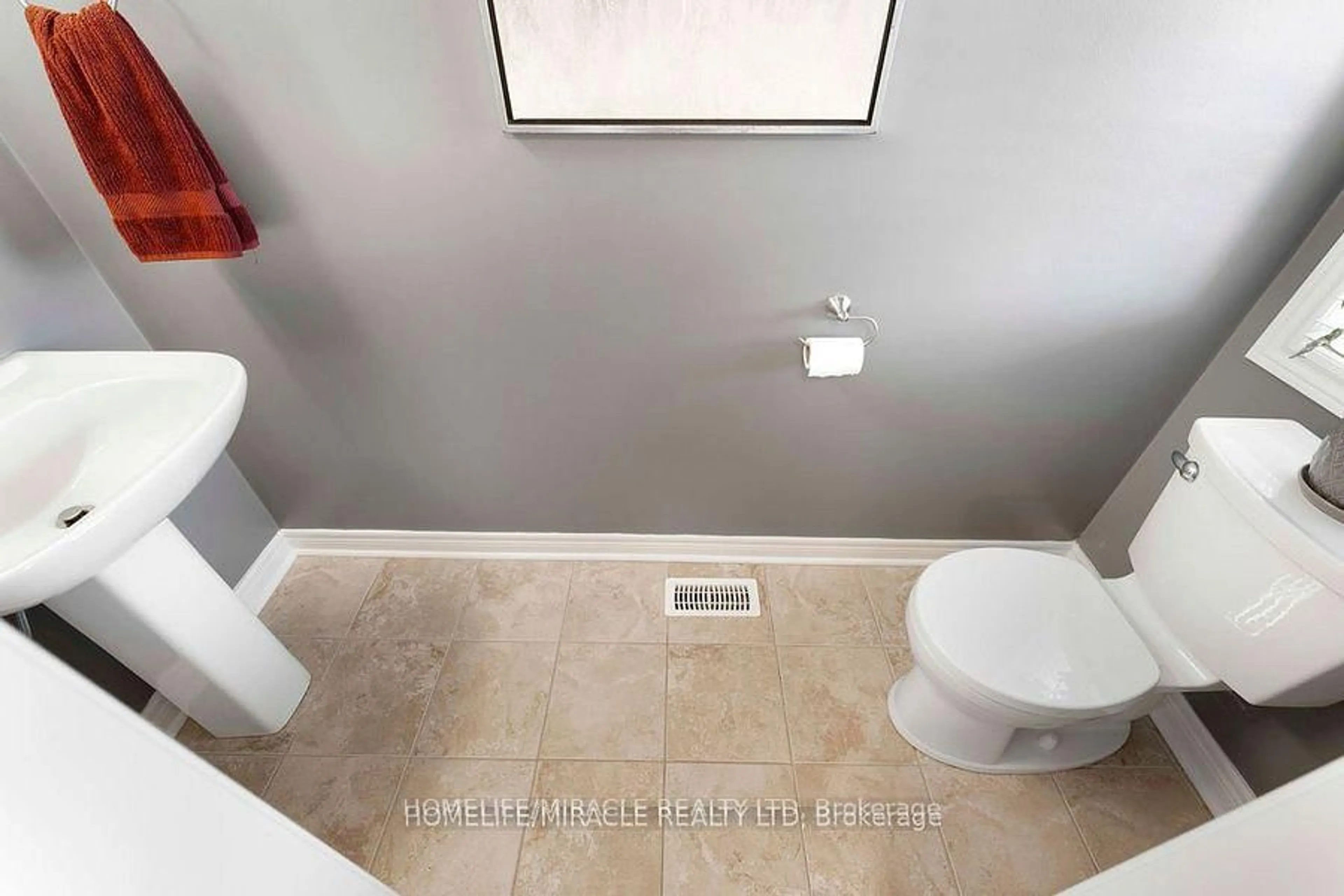 Contemporary bathroom, ceramic/tile floor for 1268 Salmers Dr, Oshawa Ontario L1K 0R6