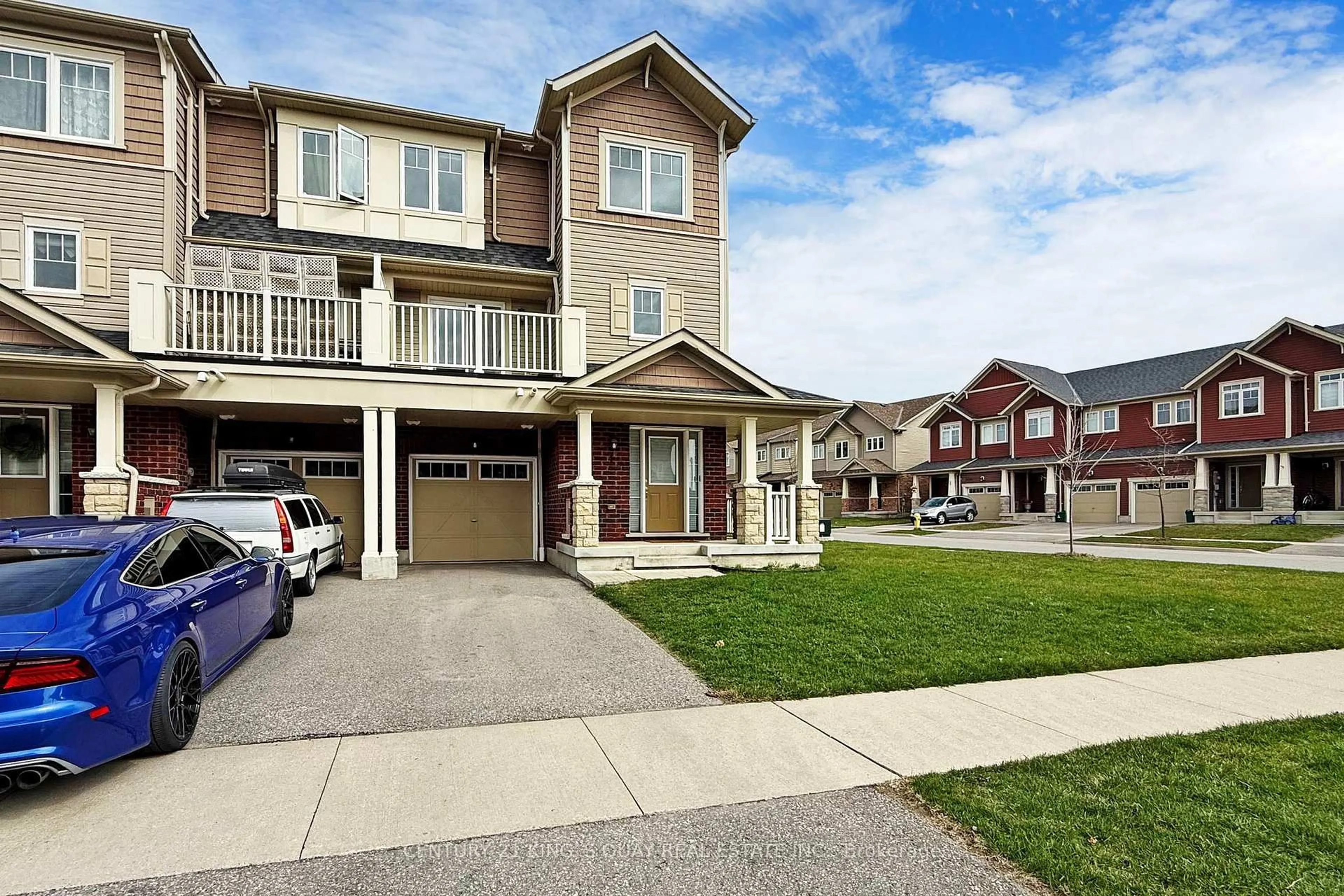 A pic from outside/outdoor area/front of a property/back of a property/a pic from drone, street for 1 Nearco Cres, Oshawa Ontario L1L 0J4