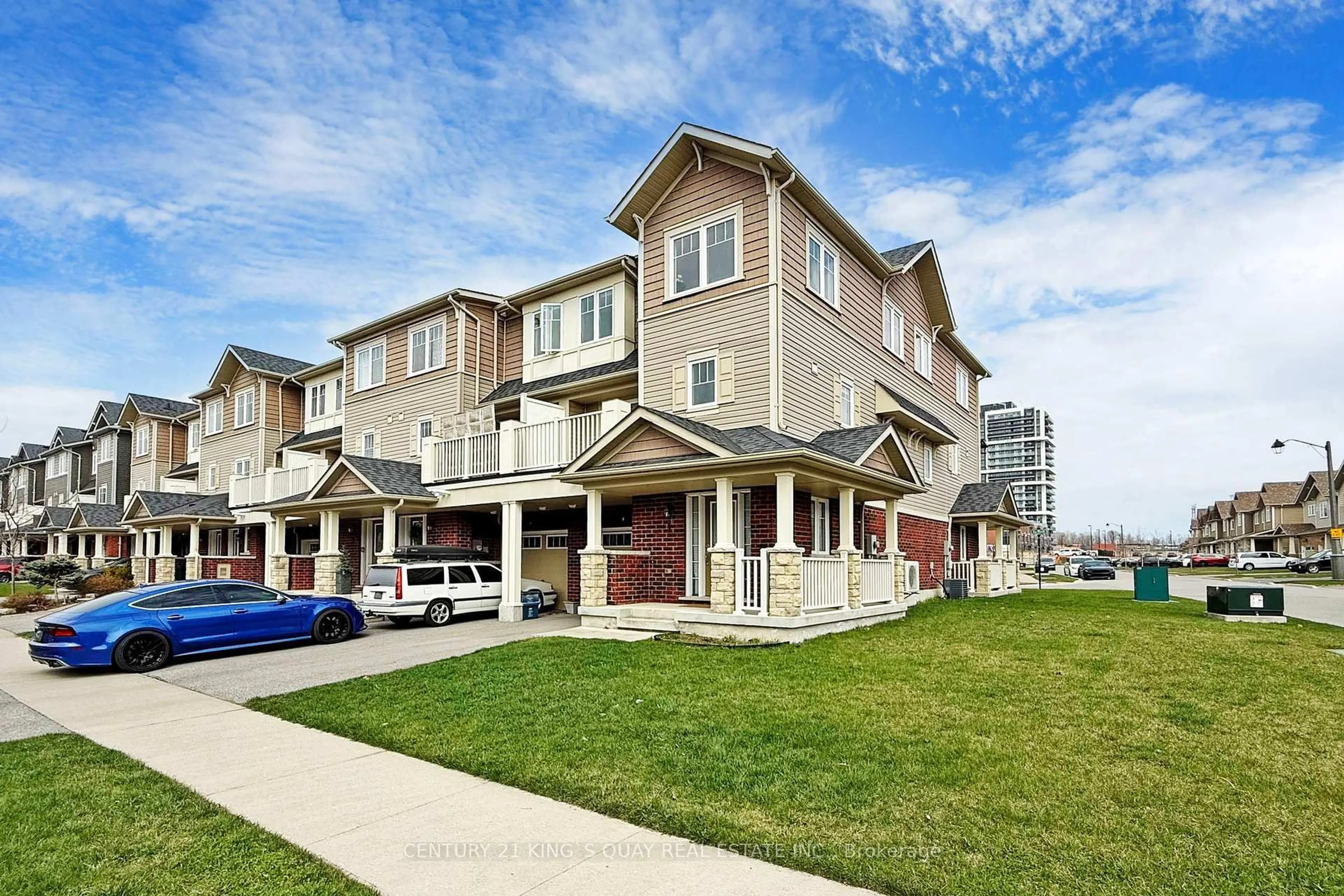 Home with vinyl exterior material, street for 1 Nearco Cres, Oshawa Ontario L1L 0J4