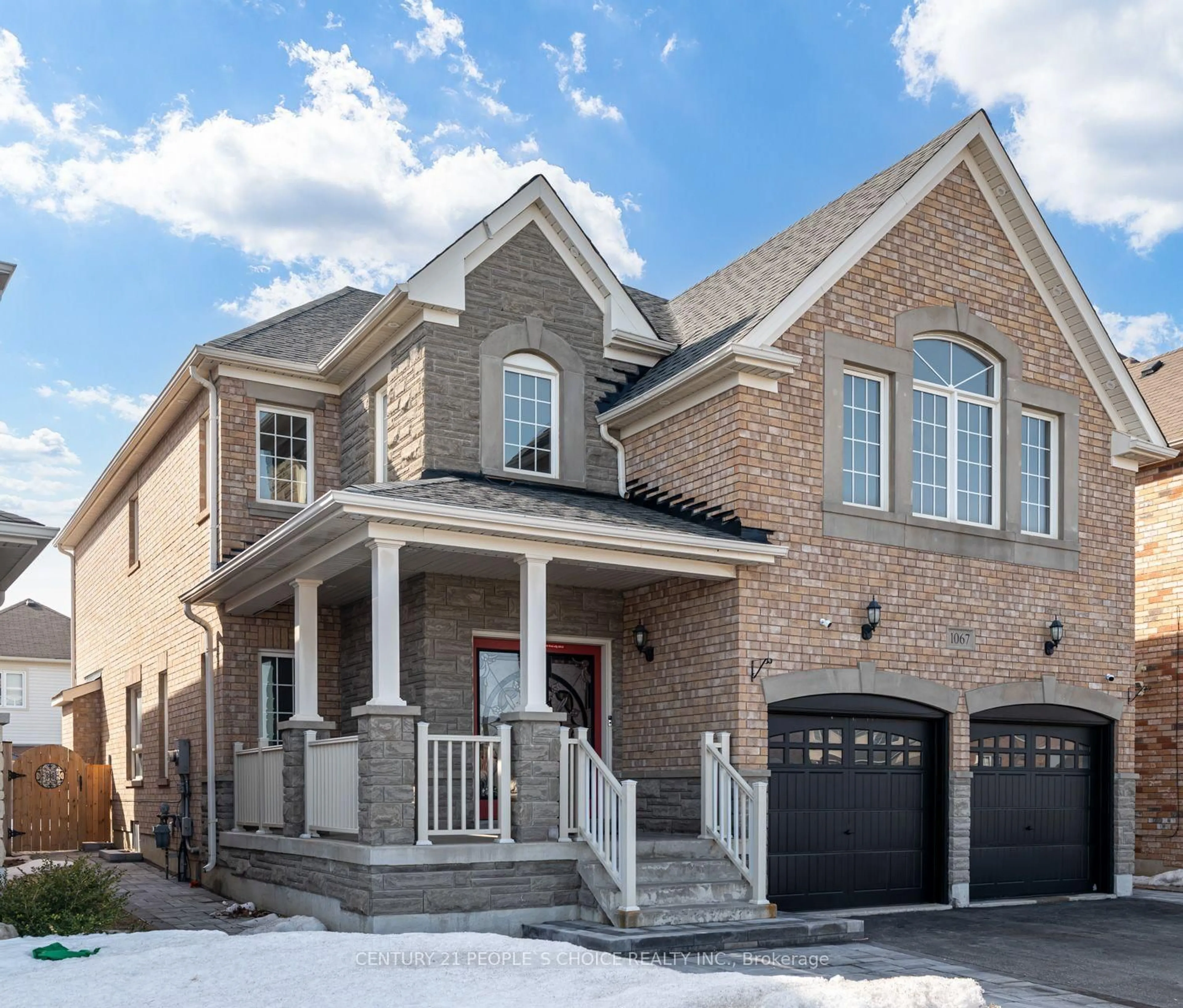 Home with brick exterior material, street for 1067 Coldstream Dr, Oshawa Ontario L1K 0J6