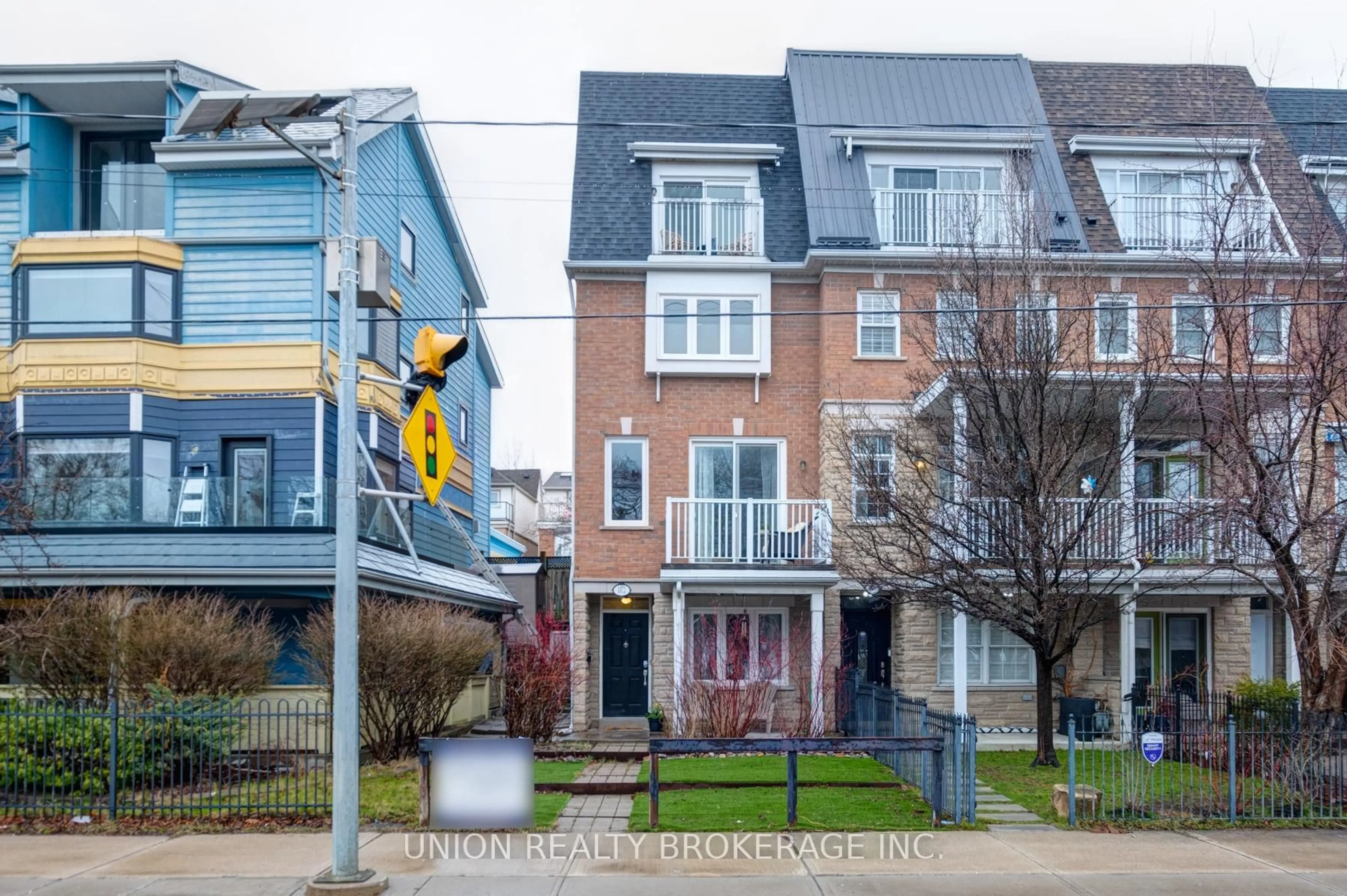 Home with brick exterior material, street for 1872 Lake Shore Blvd, Toronto Ontario M4L 6S8