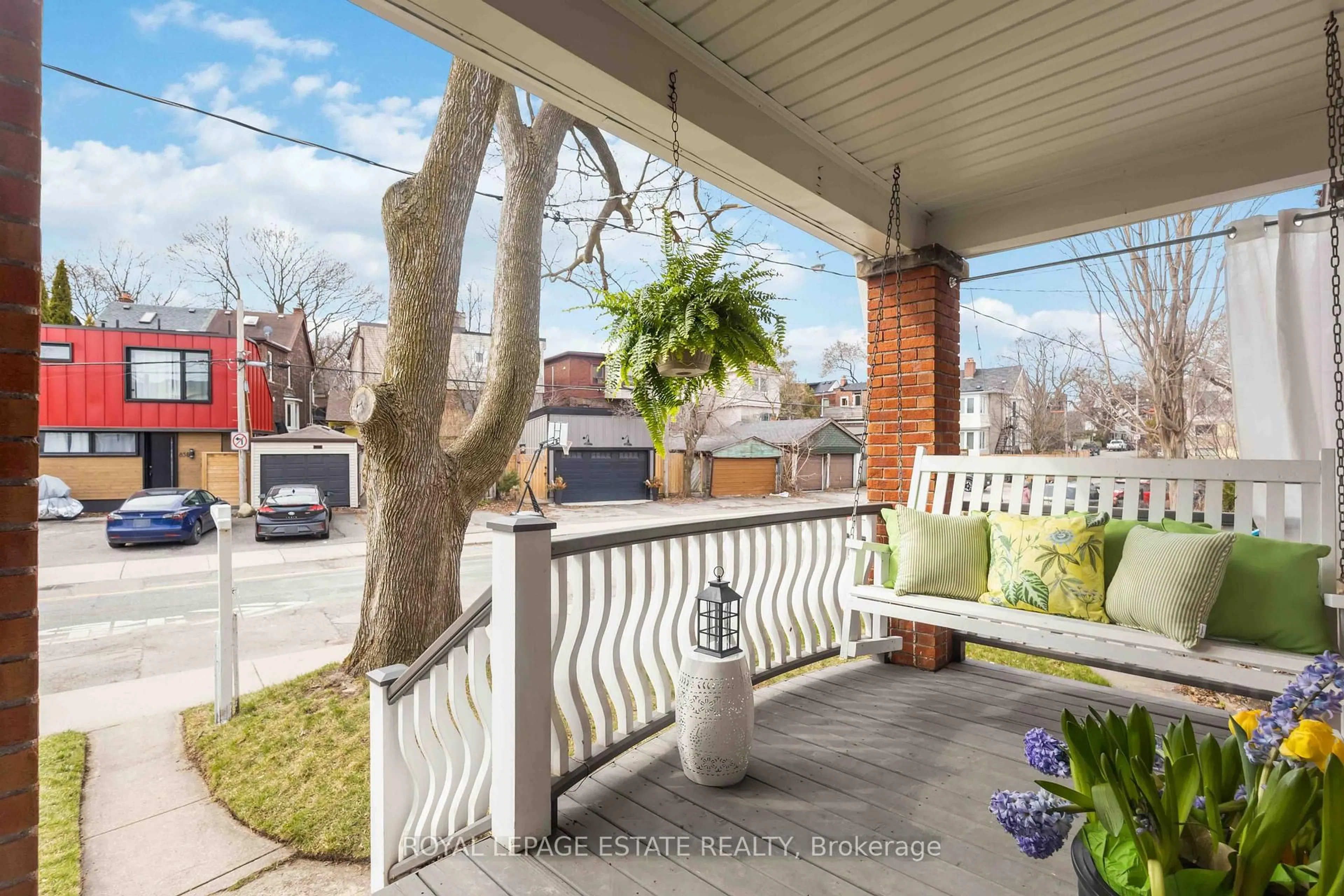 Patio, street for 42 Chatham Ave, Toronto Ontario M4J 1K6