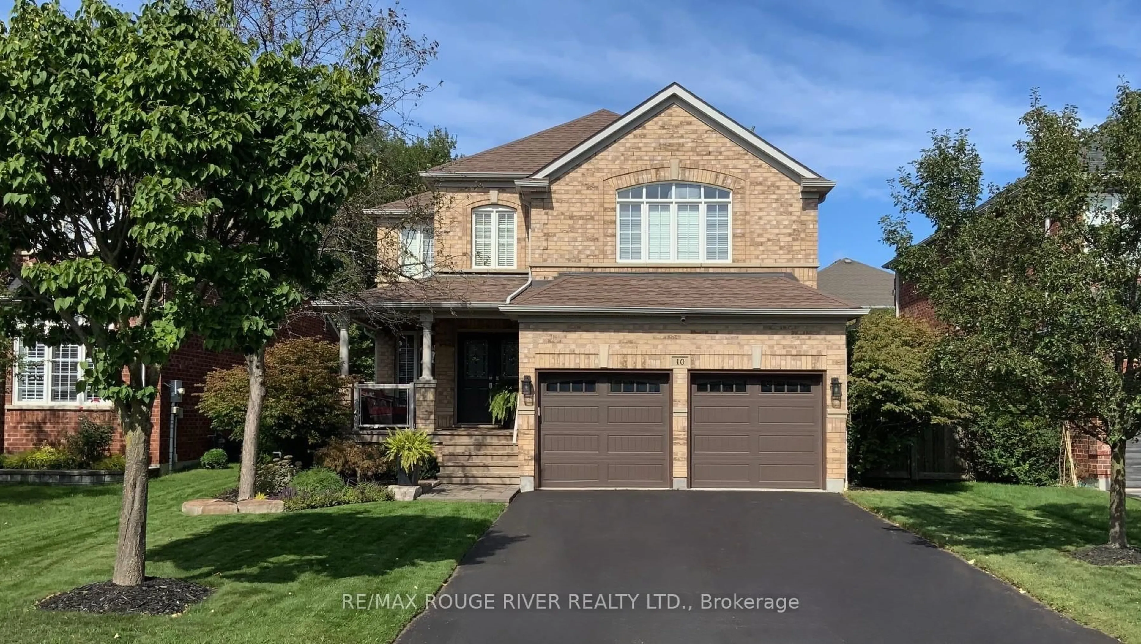 Home with brick exterior material, street for 10 Preservation Pl, Whitby Ontario L1P 1X9