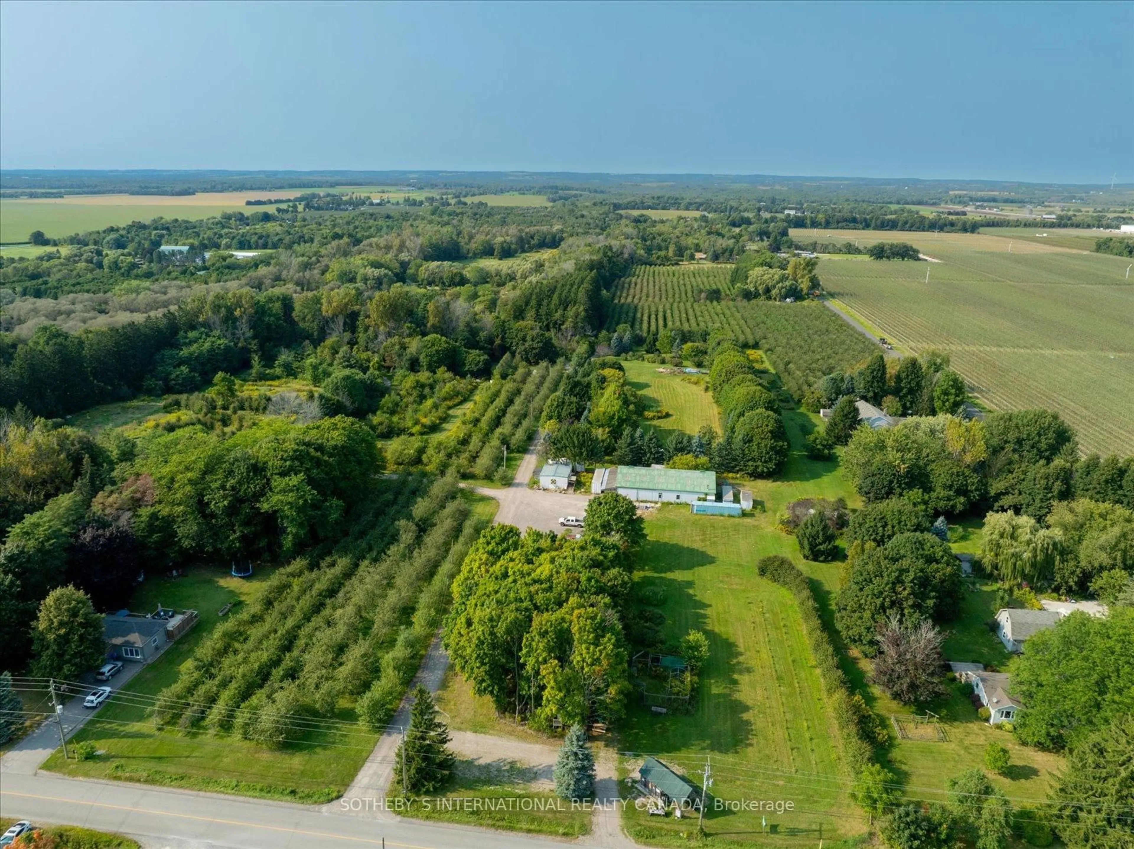 A pic from outside/outdoor area/front of a property/back of a property/a pic from drone, unknown for 3388 Concession Road 3 N/A, Clarington Ontario L1B 0M4