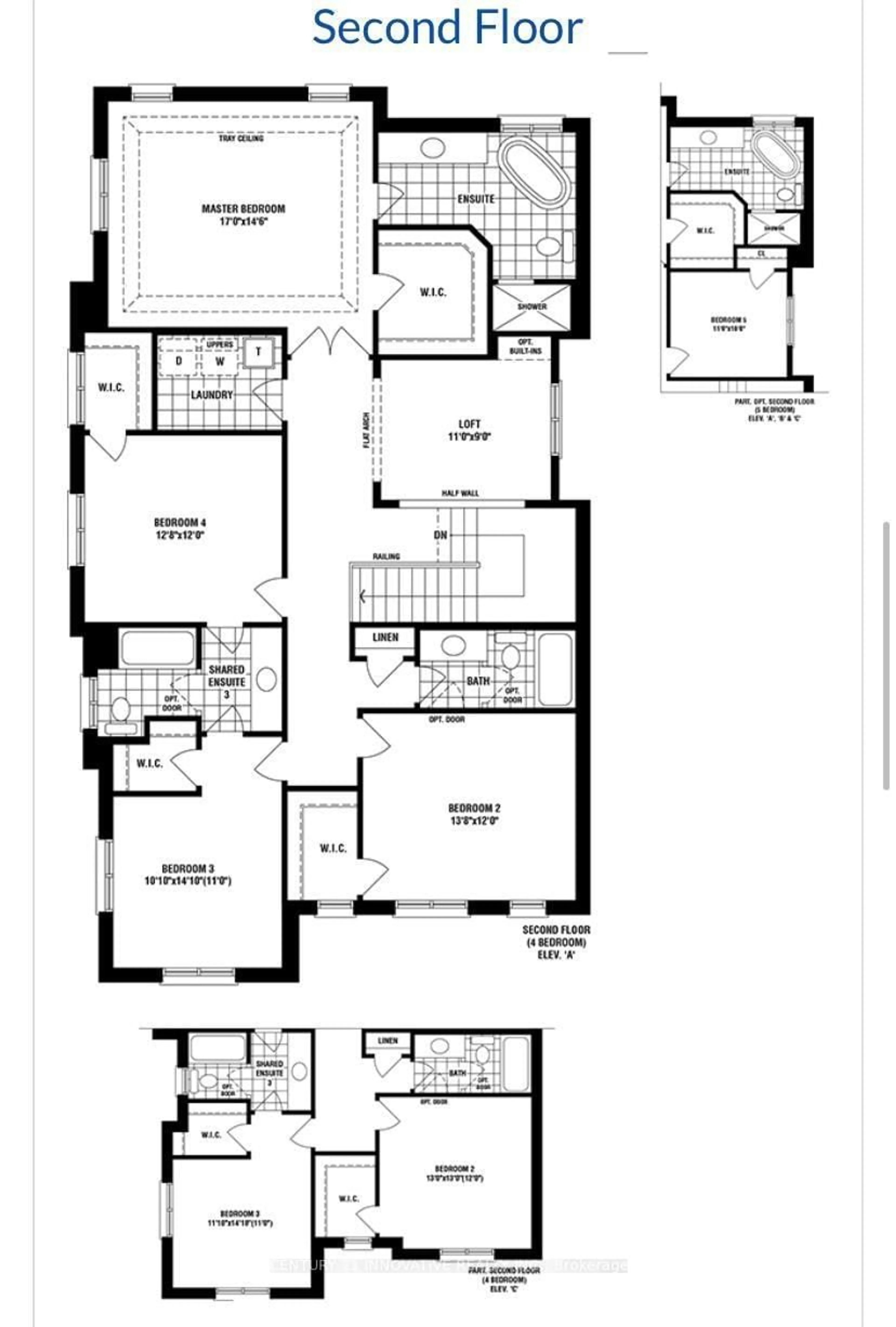 Floor plan for 23 Walter Clifford Nesbitt Dr, Whitby Ontario L1P 0G5