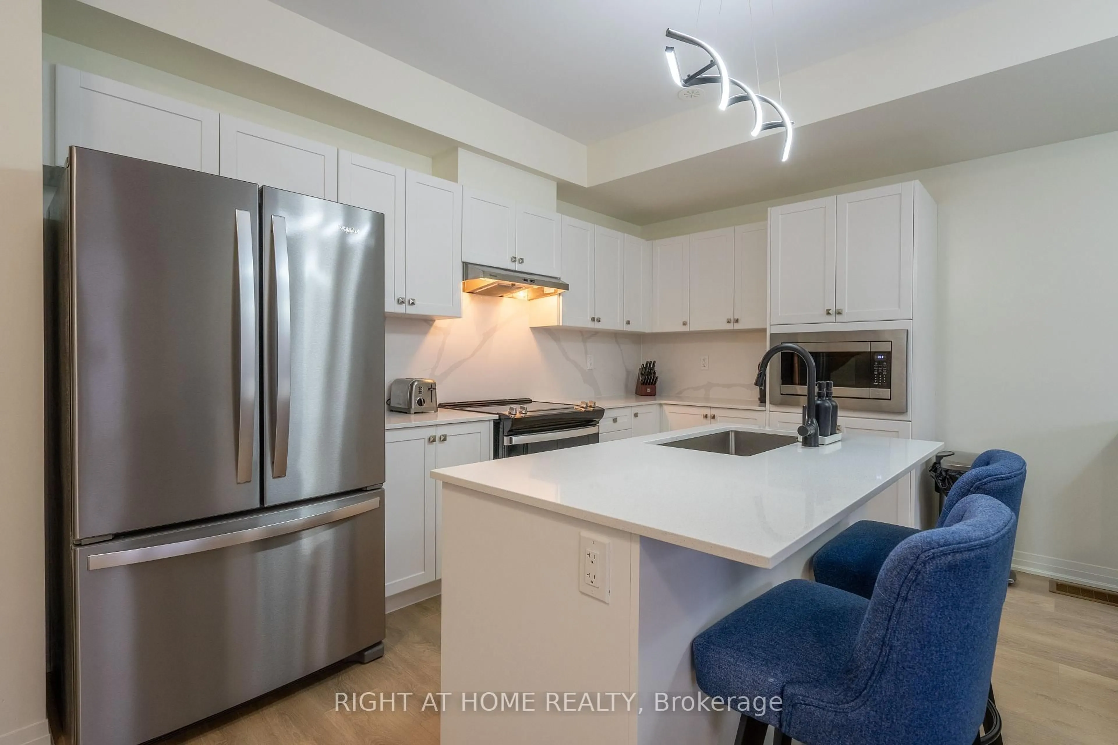 Open concept kitchen, ceramic/tile floor for 12 Emmas Way, Whitby Ontario L1R 0S7