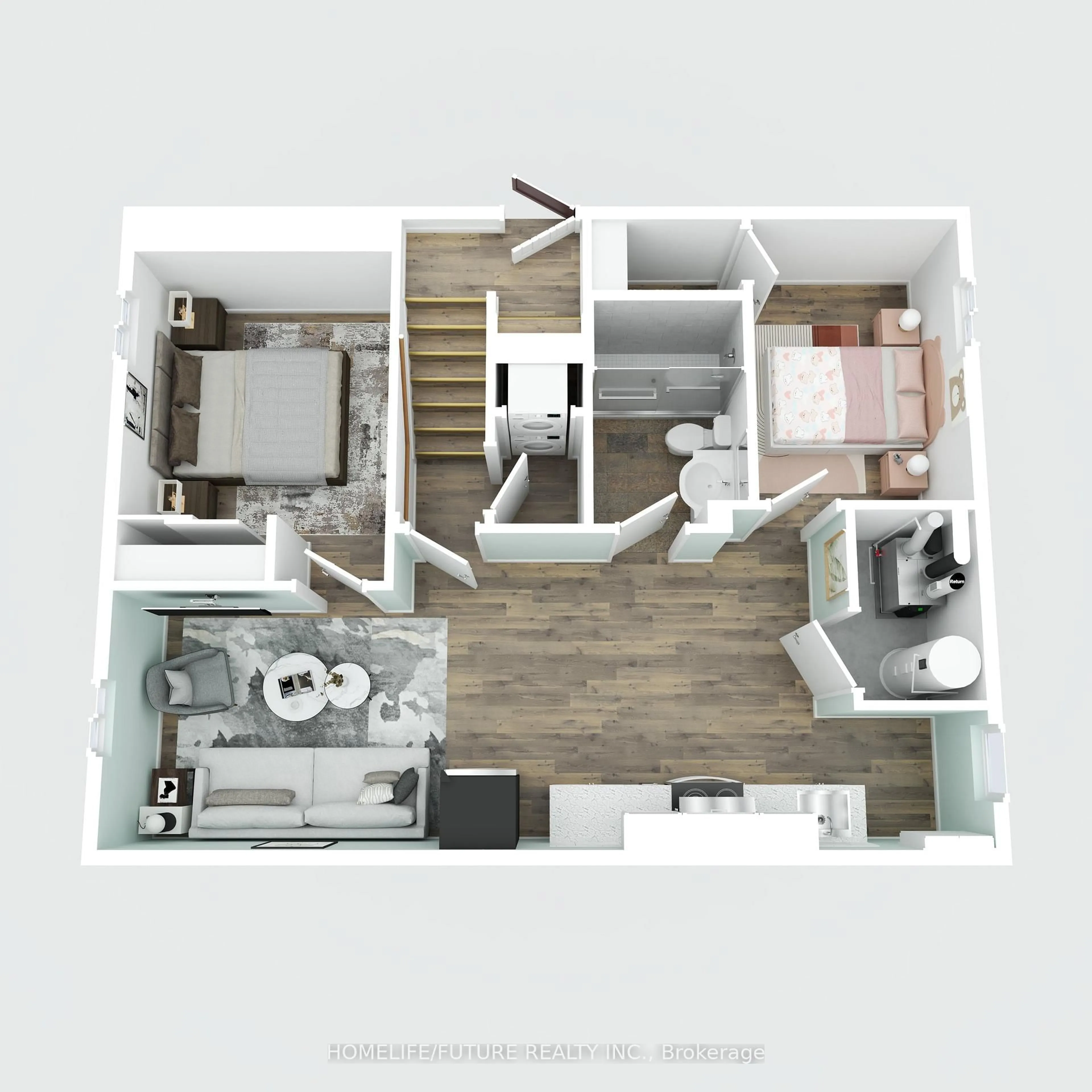 Floor plan for 226 Oakridge Dr, Toronto Ontario M1M 2B3