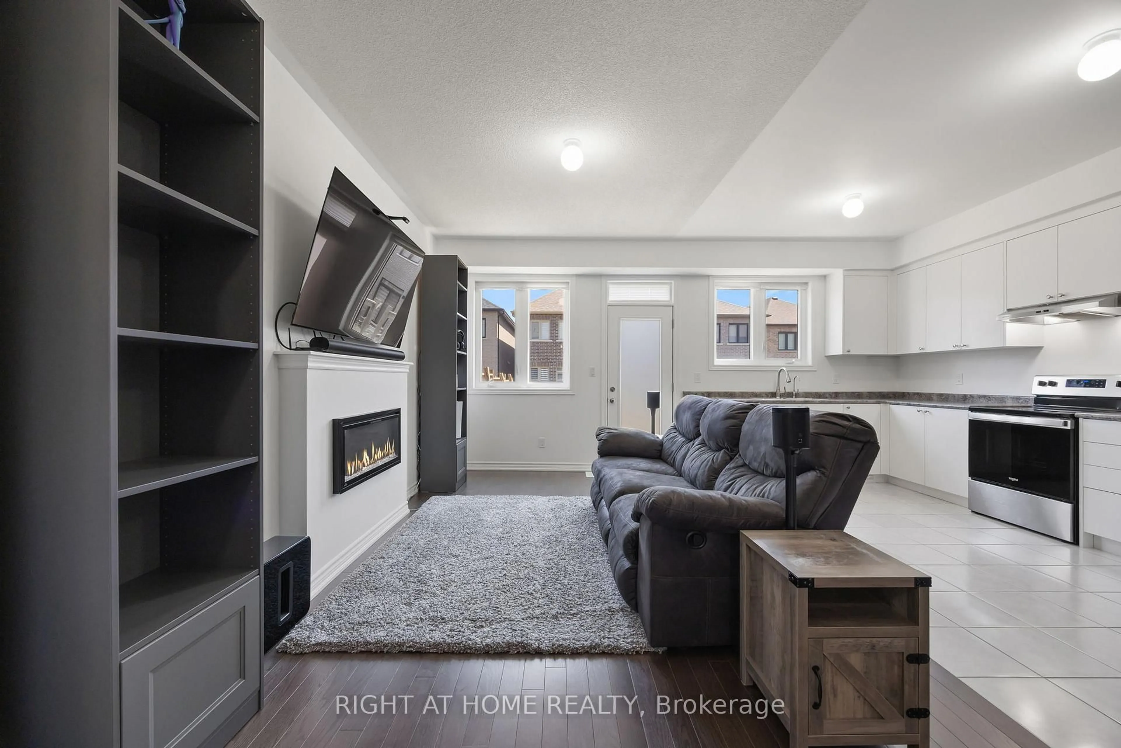 Living room with furniture, unknown for 51 Peter Hogg Crt, Whitby Ontario L1P 0N2