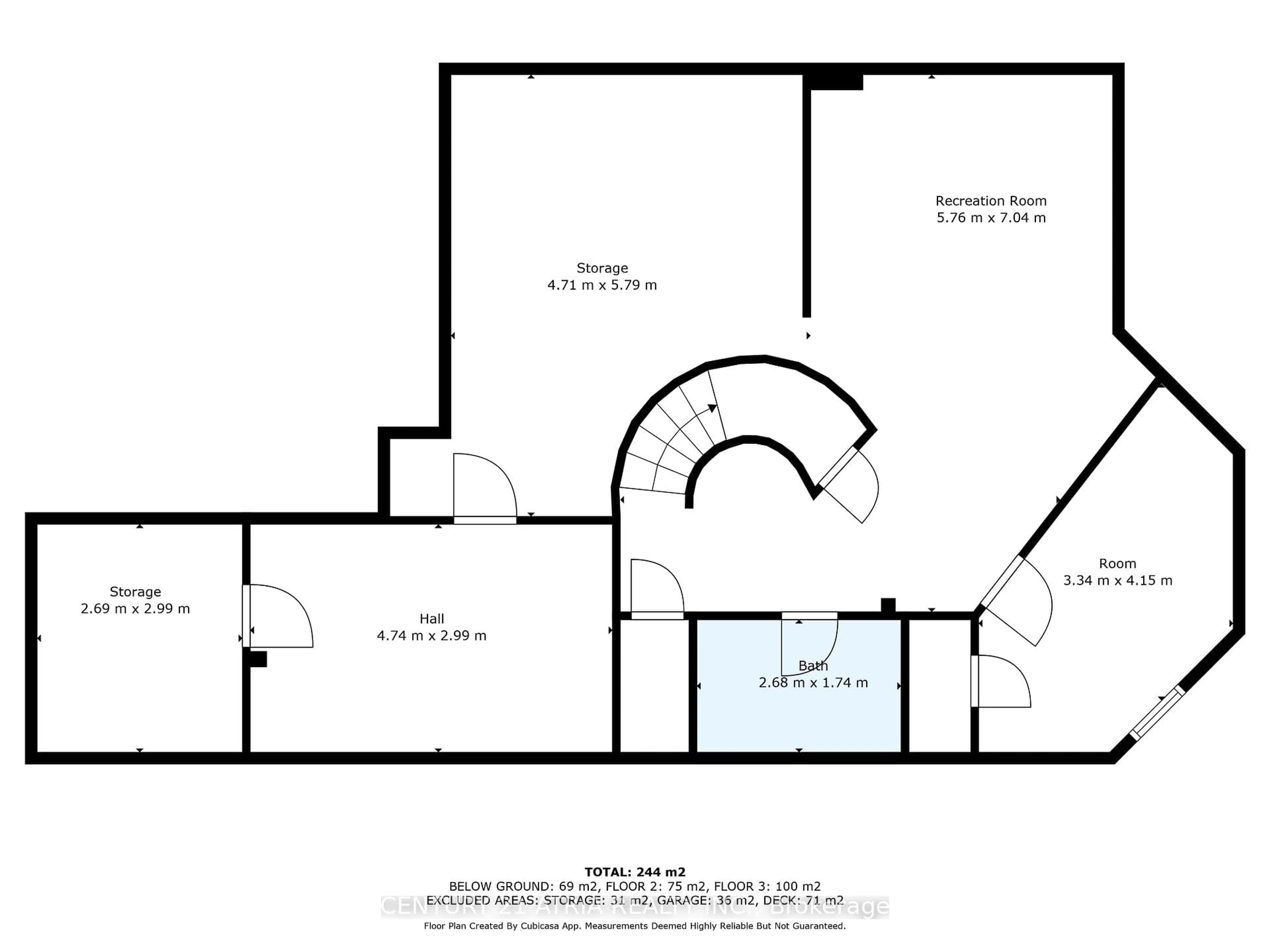 Floor plan for 1 Carlinds Dr, Whitby Ontario L1R 3C2
