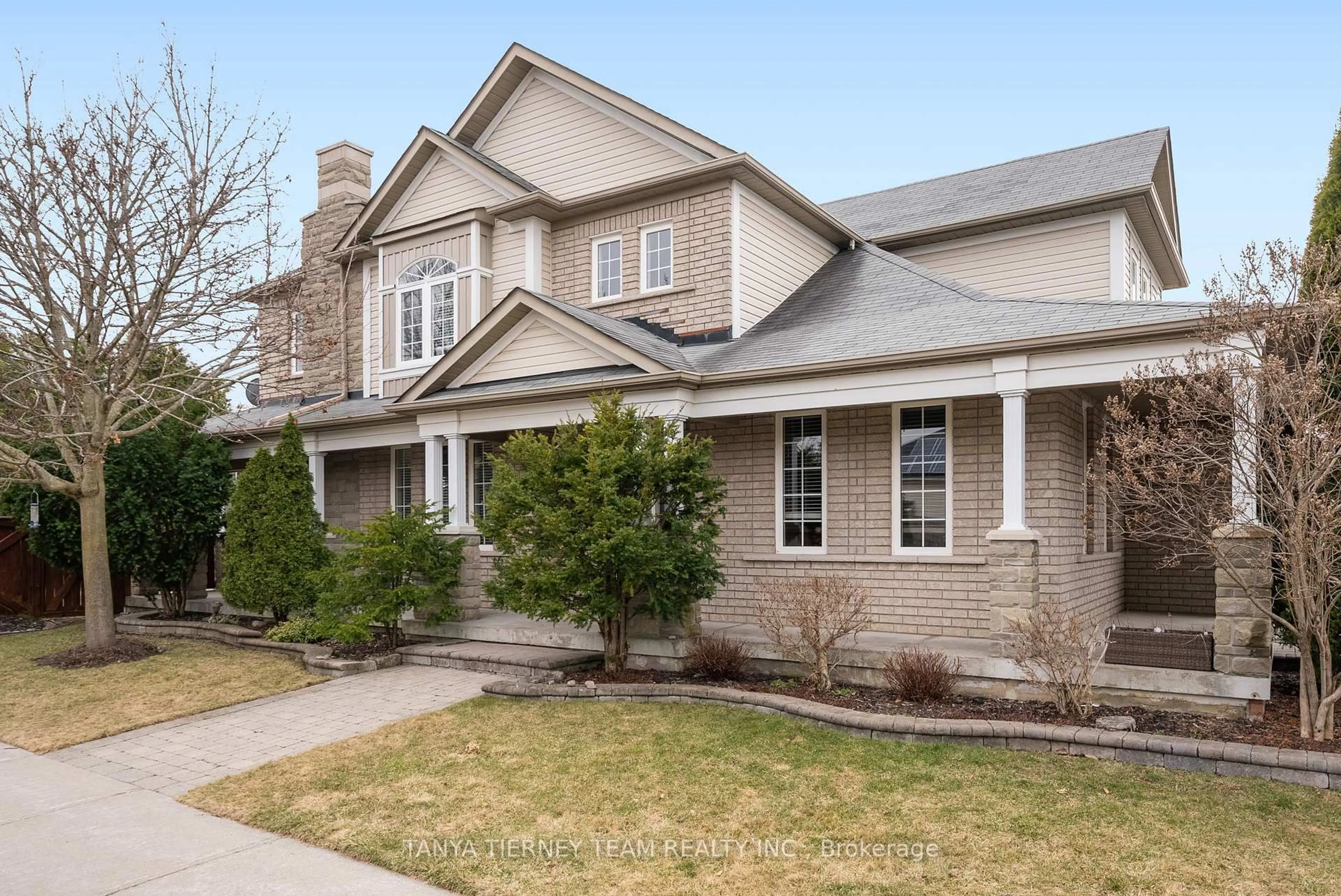Home with brick exterior material, street for 25 Holsted Rd, Whitby Ontario L1M 2B4