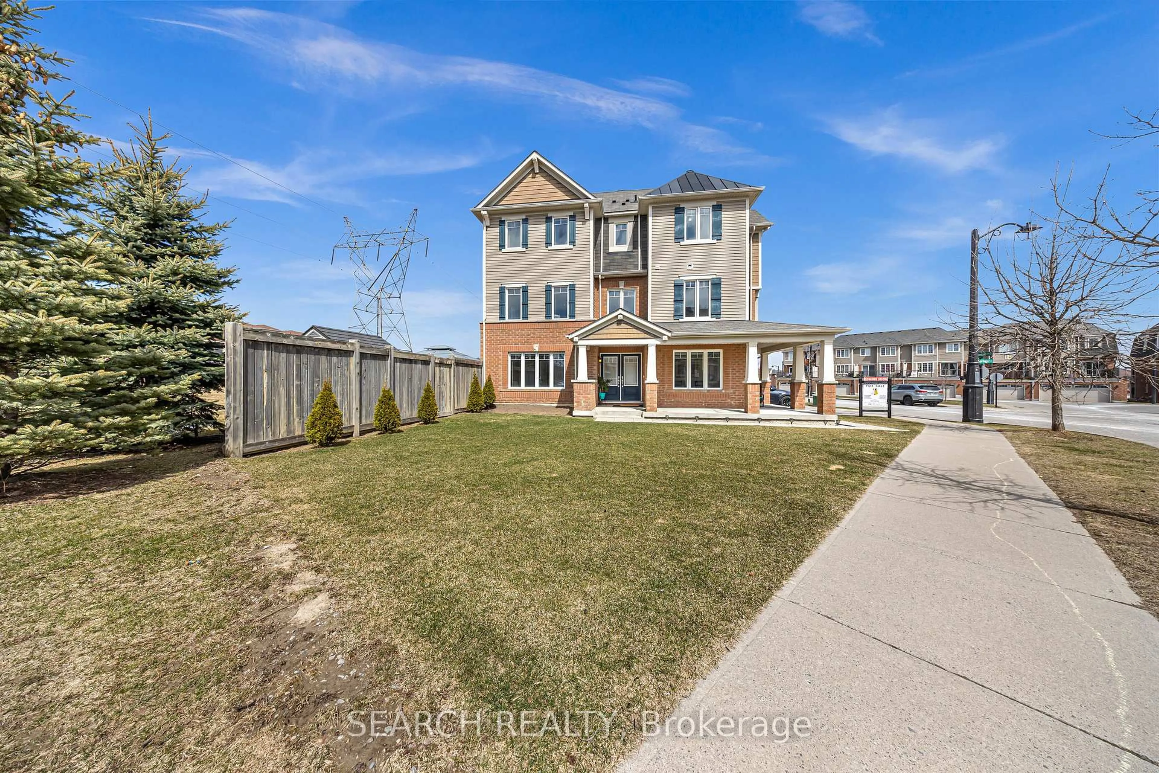 A pic from outside/outdoor area/front of a property/back of a property/a pic from drone, street for 2400 Bronzedale St, Pickering Ontario L1X 0C3