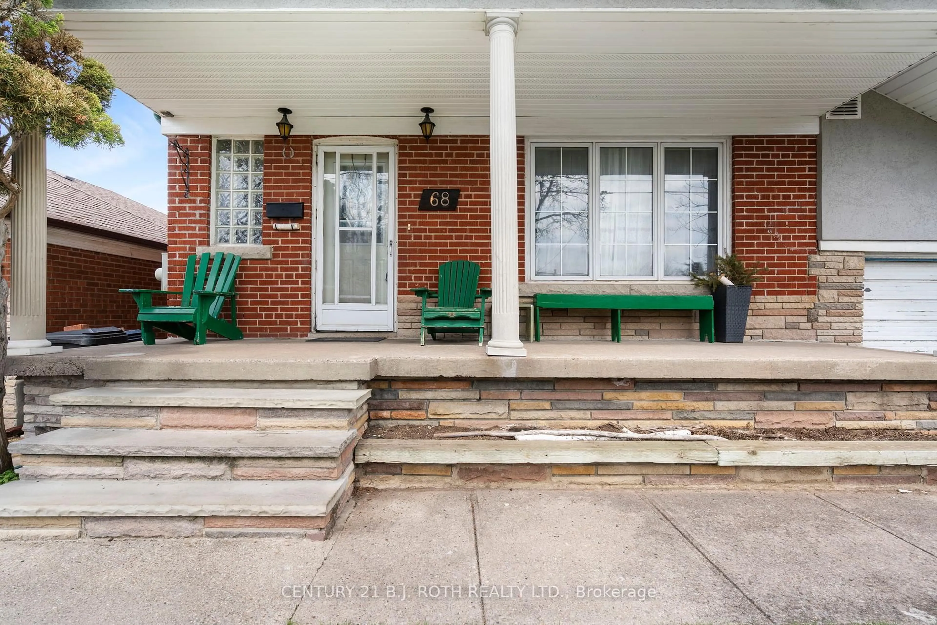 Patio, street for 68 Maywood Park, Toronto Ontario M1K 2H2