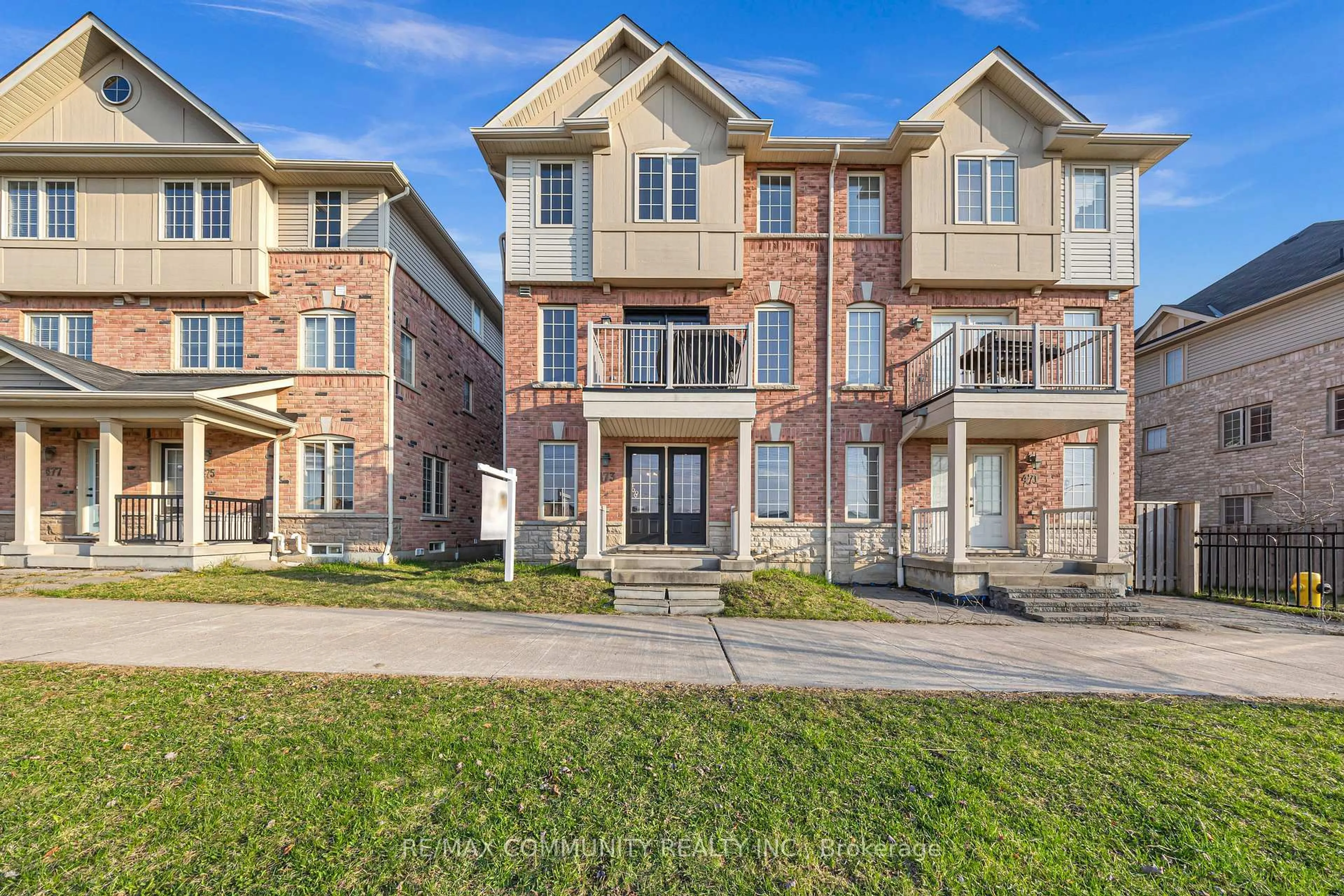 Home with brick exterior material, unknown for 473 Rossland Rd, Ajax Ontario L1Z 0K8