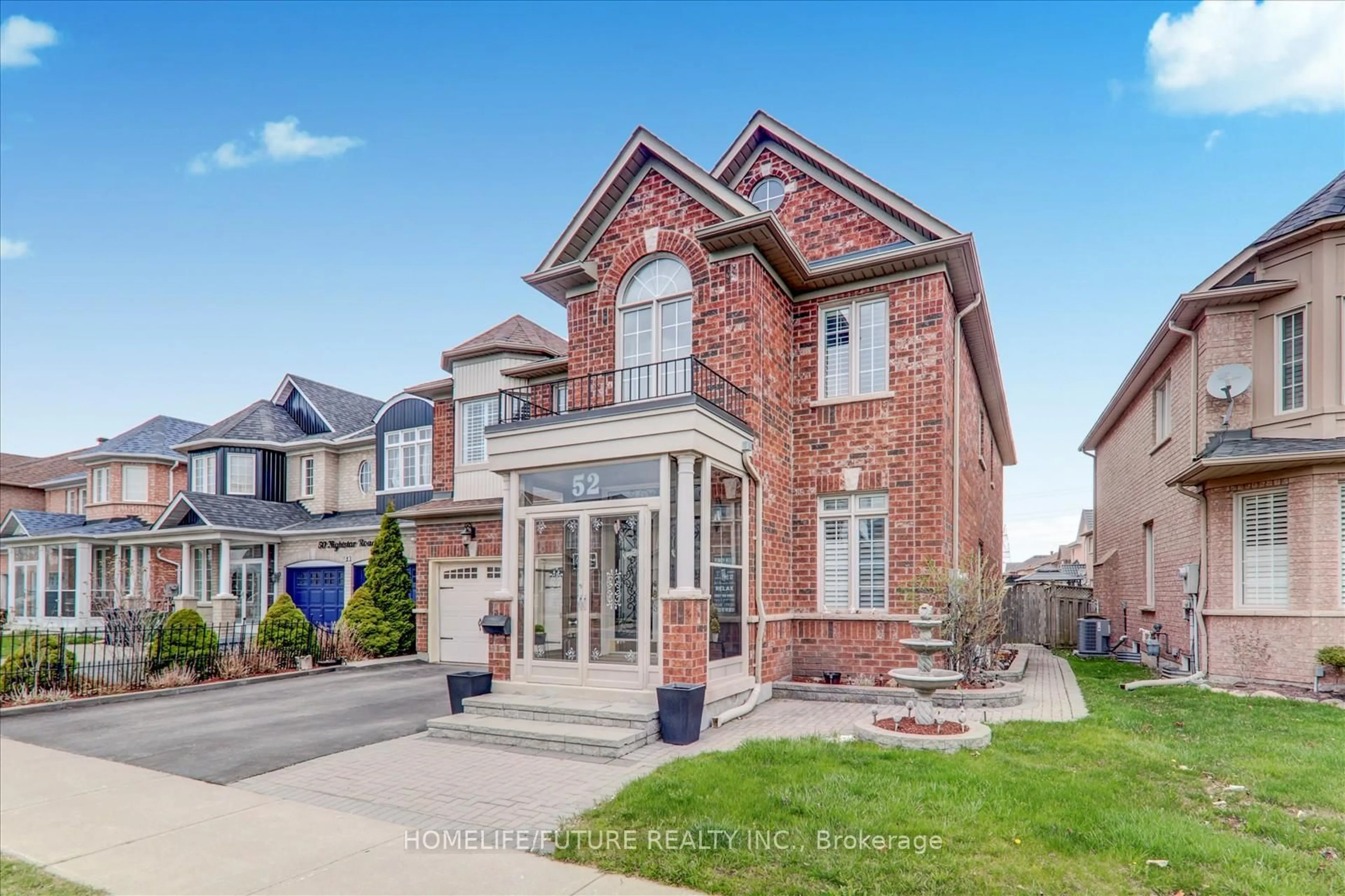 Home with brick exterior material, street for 52 Nightstar Rd, Toronto Ontario M1X 1Z7