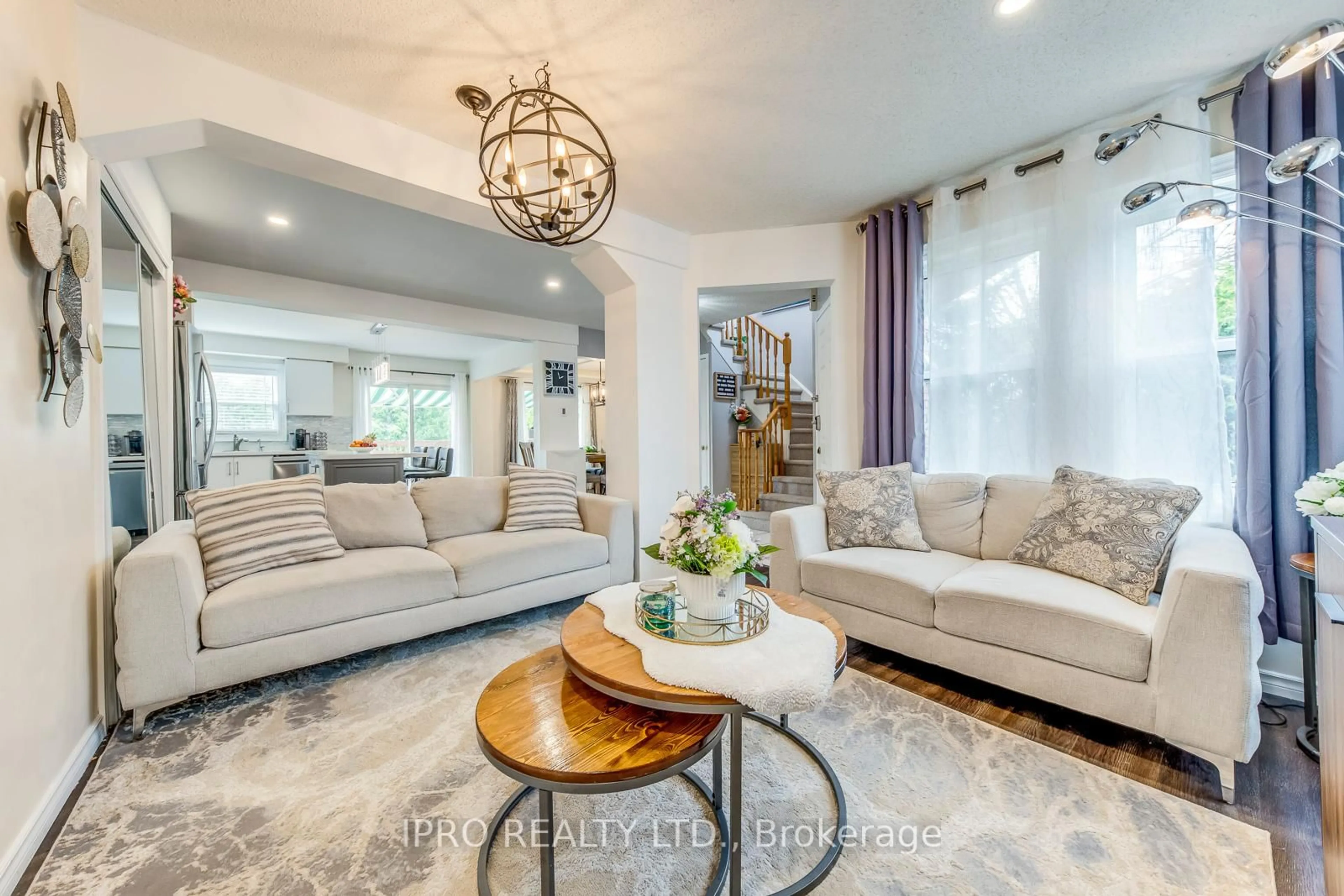 Living room with furniture, unknown for 78 Sable Cres, Whitby Ontario L1R 1Y6