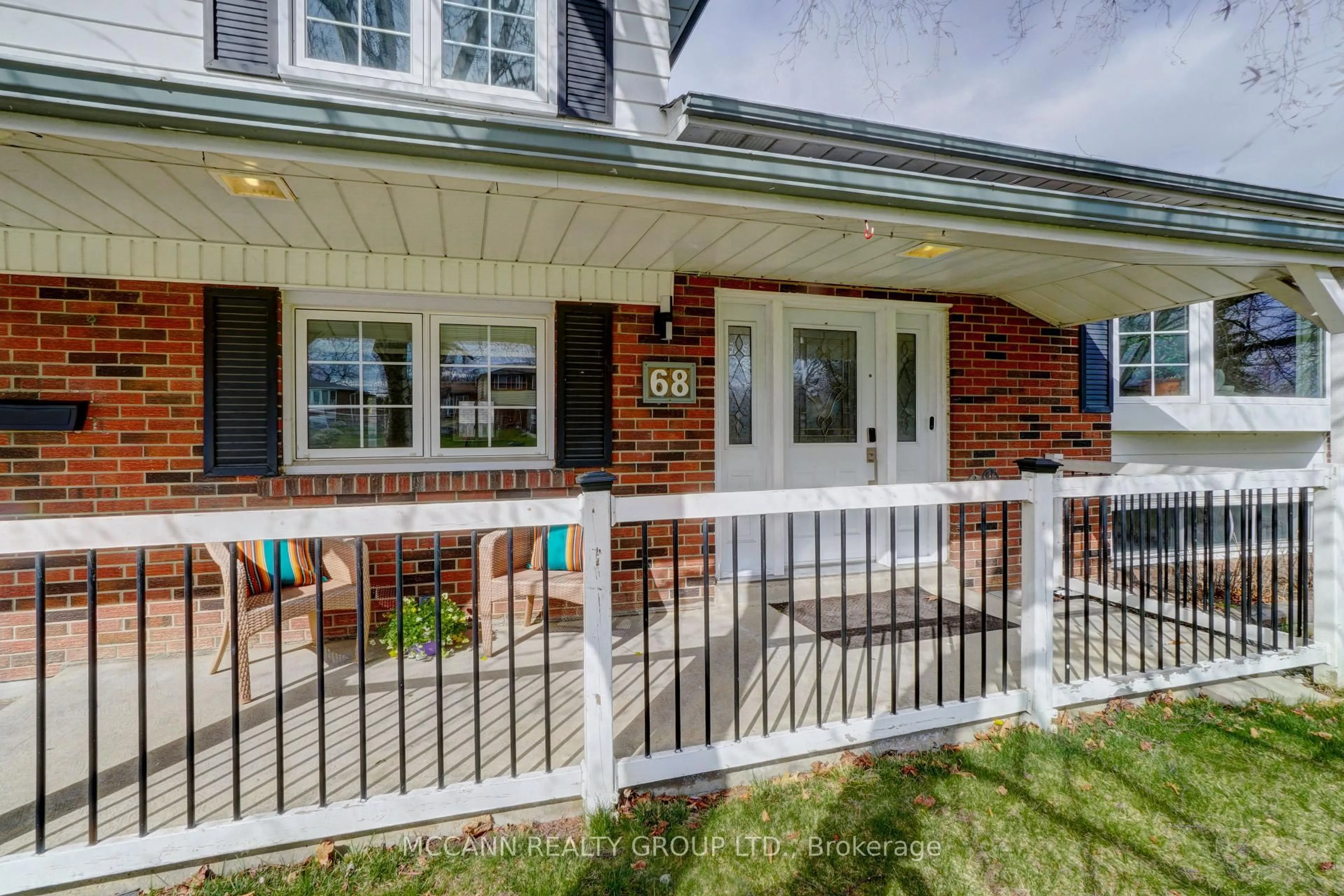 Home with brick exterior material, street for 68 Dreyer Dr, Ajax Ontario L1S 1J5