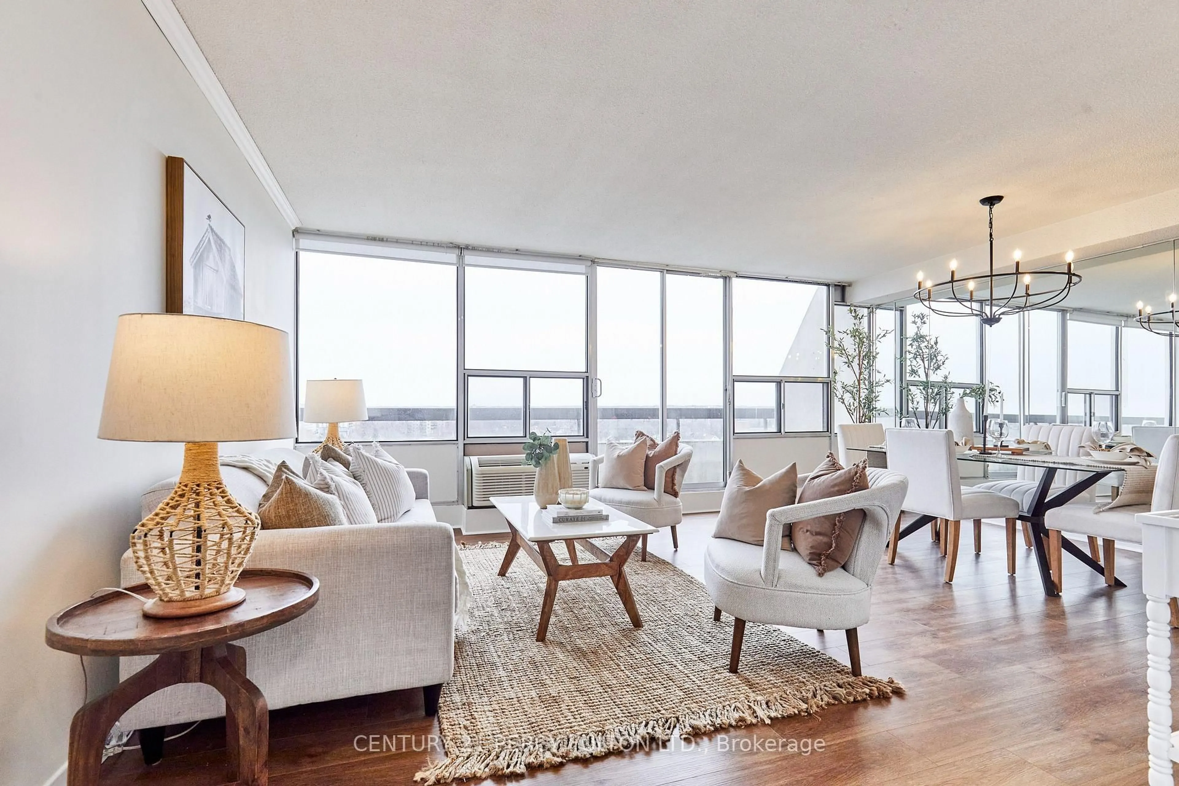 Living room with furniture, unknown for 55 William St #PH12, Oshawa Ontario L1G 7C9