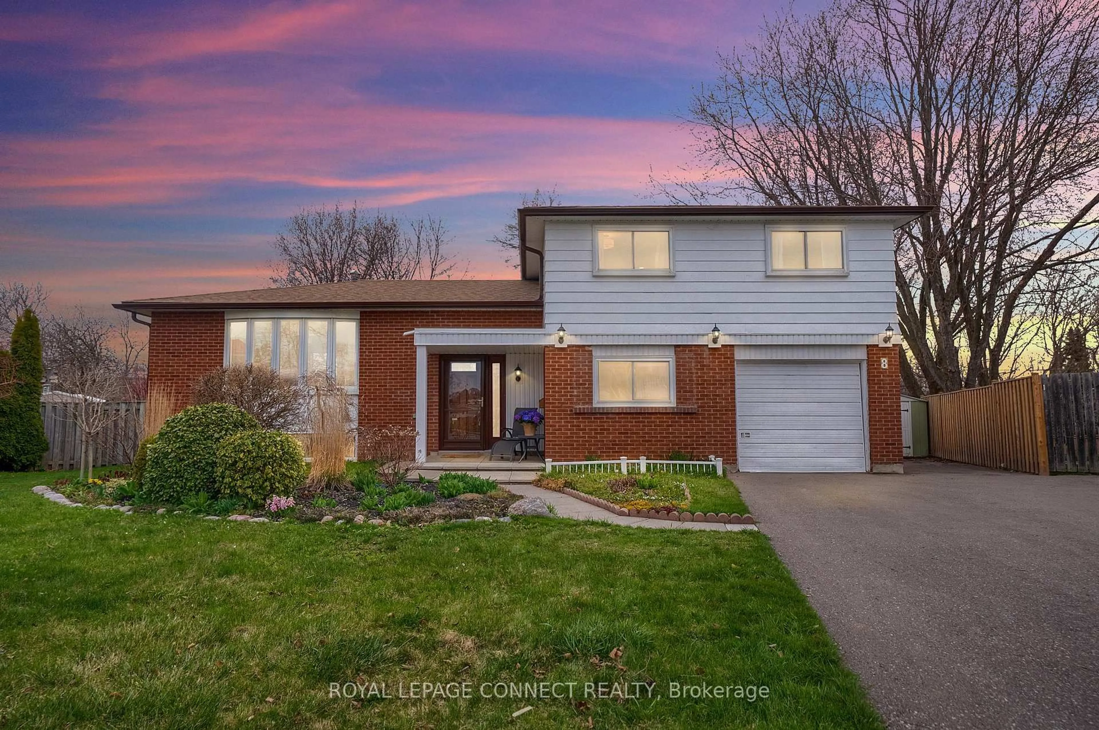 Home with brick exterior material, street for 8 Graham Crt, Ajax Ontario L1S 1H6
