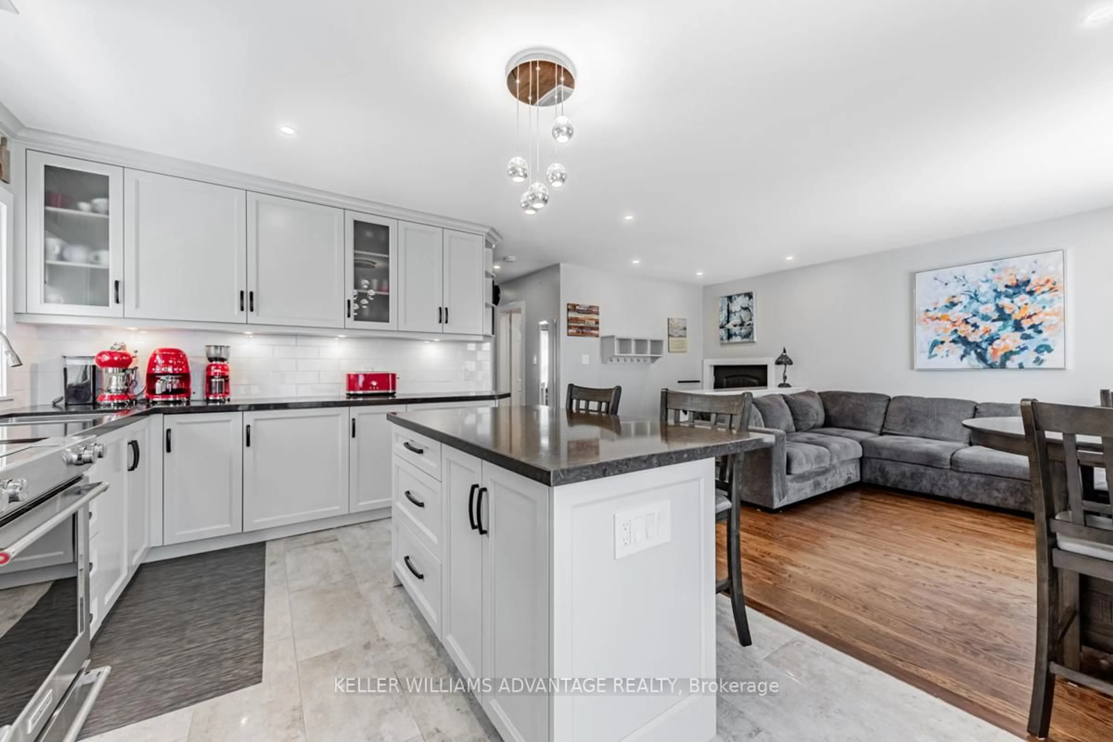 Open concept kitchen, unknown for 87 Merryfield Dr, Toronto Ontario M1P 1K3