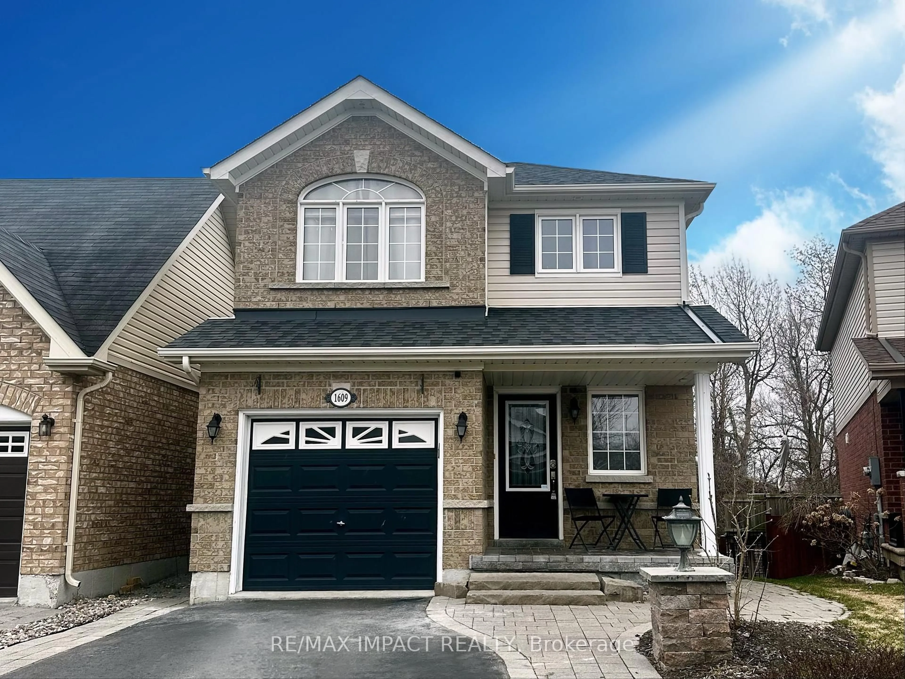 Home with brick exterior material, street for 1609 Northfield Ave, Oshawa Ontario L1K 0K9