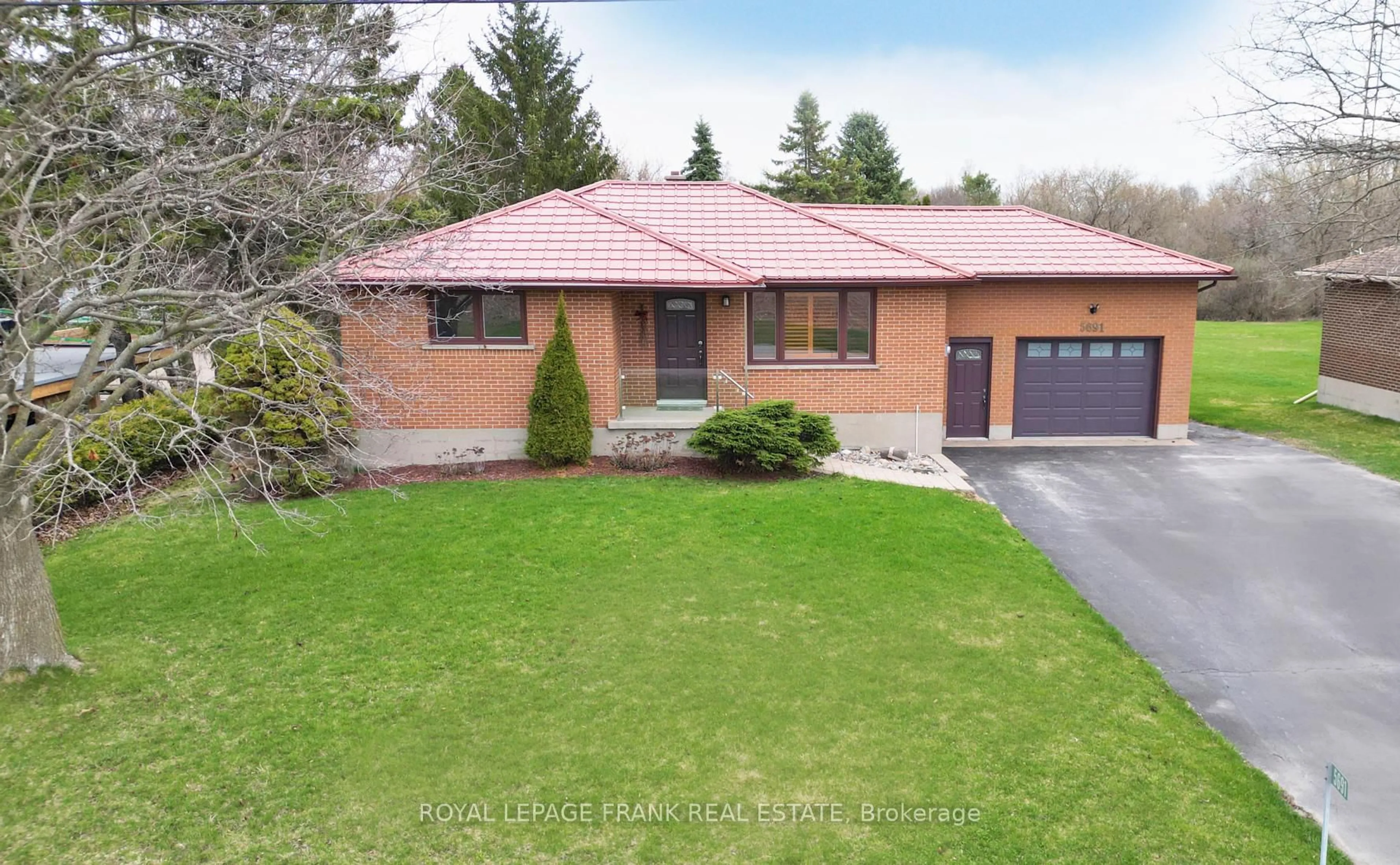 A pic from outside/outdoor area/front of a property/back of a property/a pic from drone, street for 5691 Ochonski Rd, Clarington Ontario L0B 1M0
