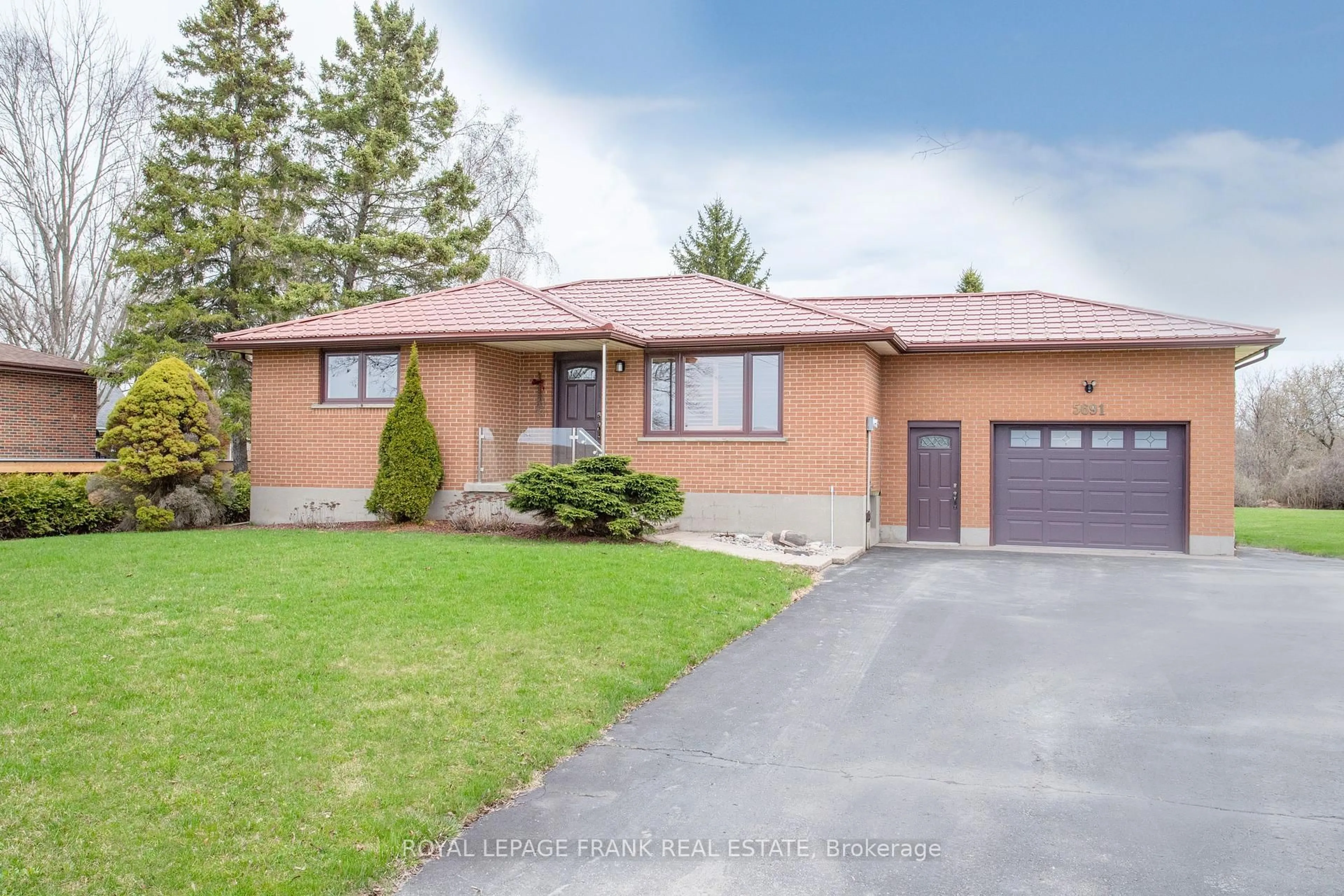 Home with brick exterior material, street for 5691 Ochonski Rd, Clarington Ontario L0B 1M0