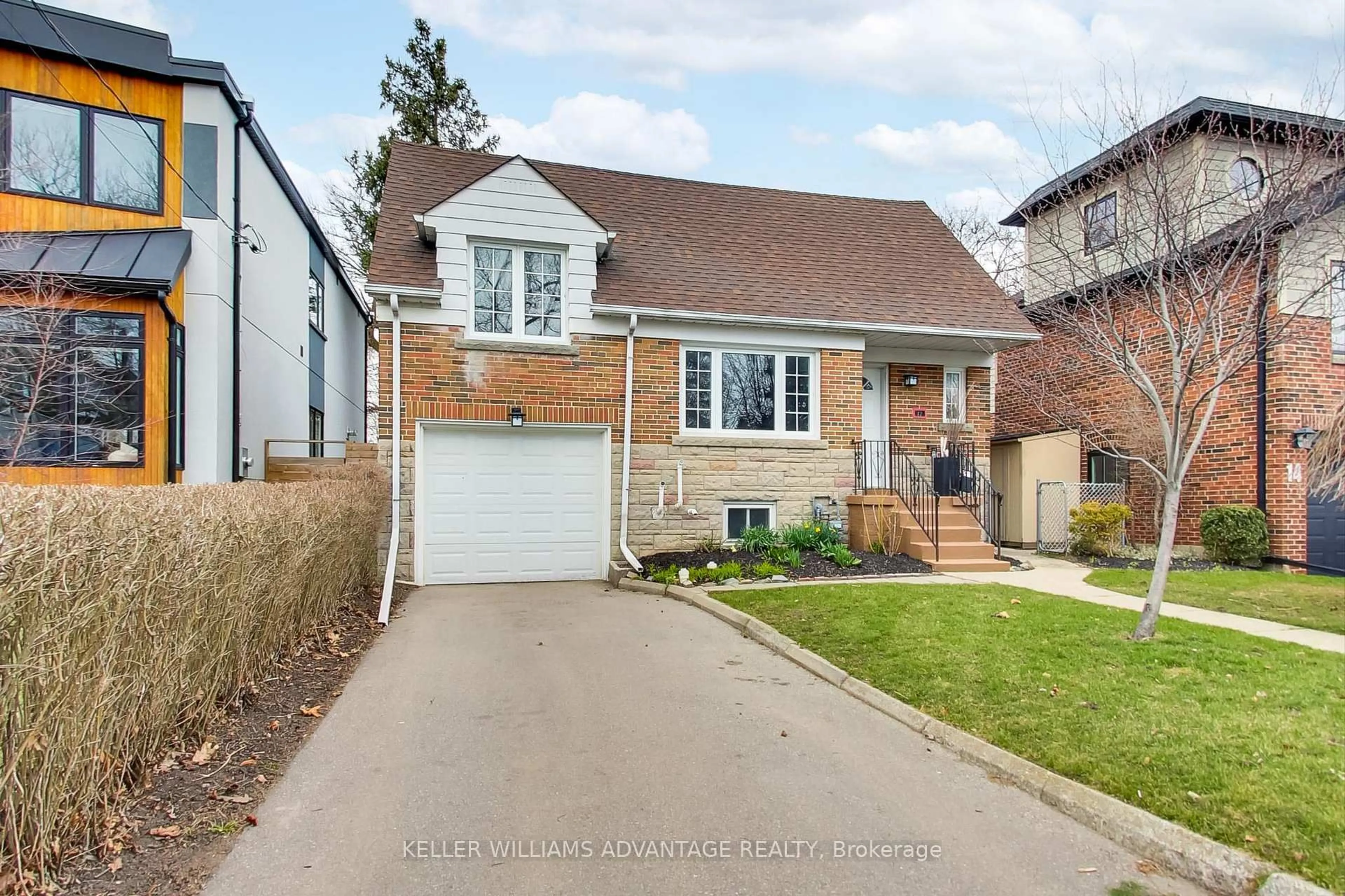 Home with brick exterior material, street for 12 Parkland Rd, Toronto Ontario M1N 1Y5