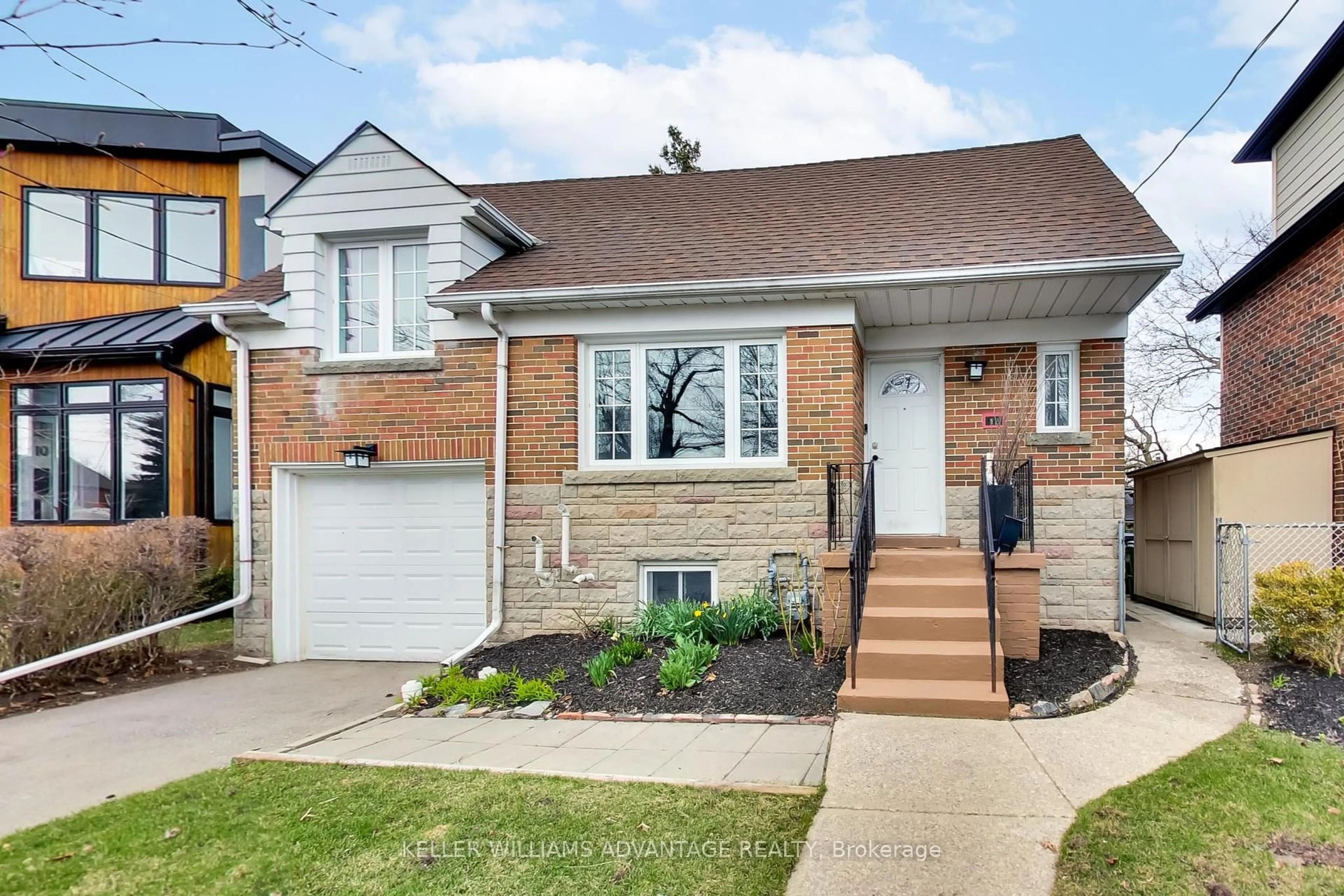 Home with brick exterior material, street for 12 Parkland Rd, Toronto Ontario M1N 1Y5