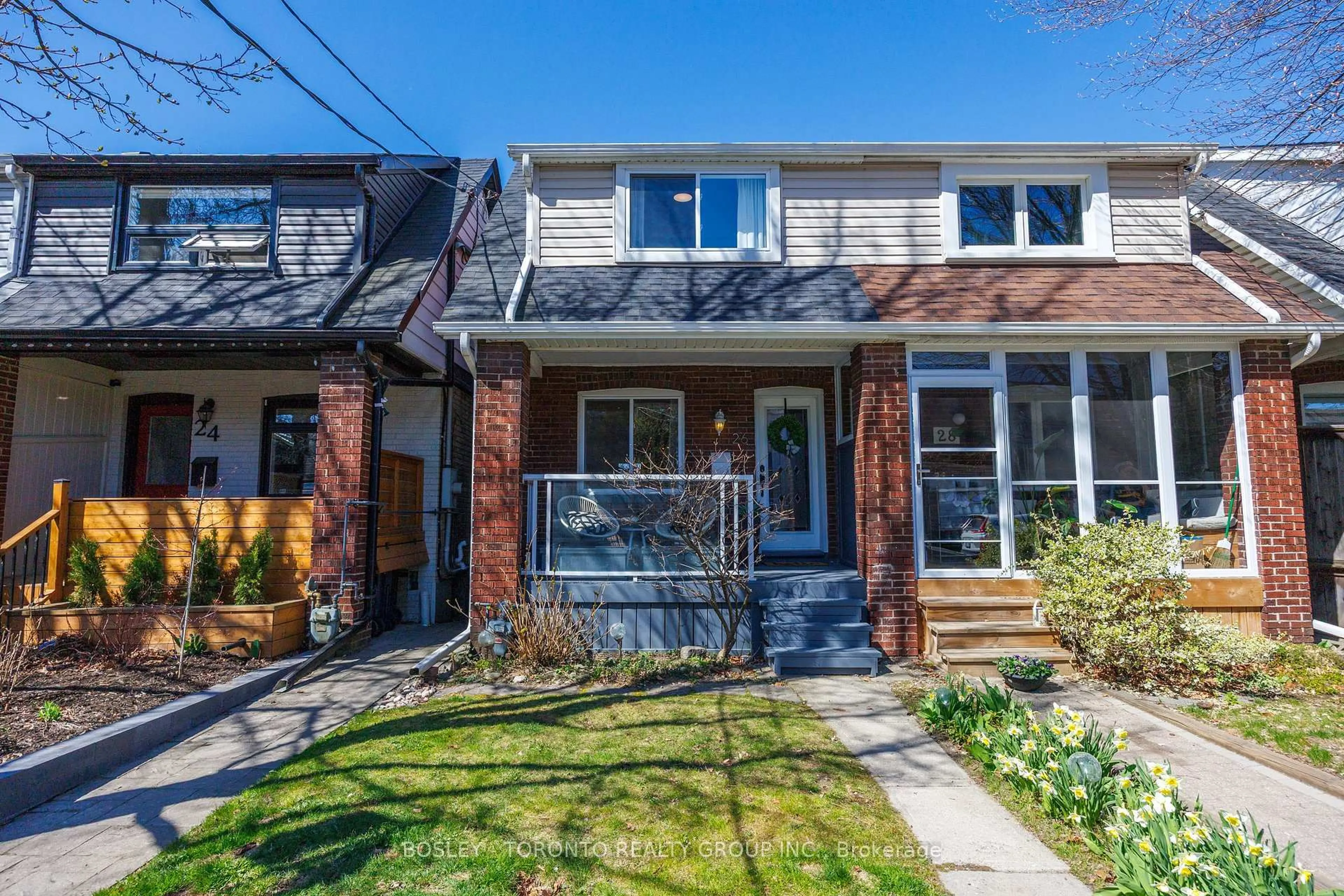 Home with brick exterior material, street for 26 Rushbrooke Ave, Toronto Ontario M4M 3A9
