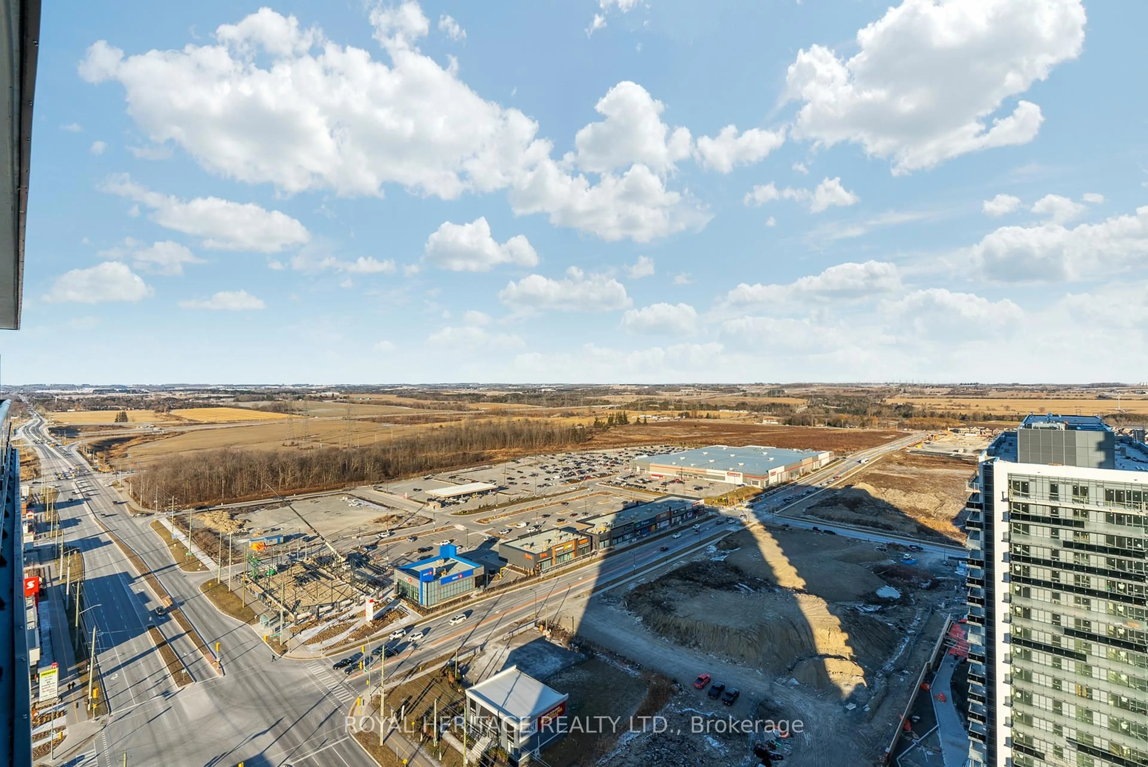 A pic from outside/outdoor area/front of a property/back of a property/a pic from drone, unknown for 2550 Simcoe St #2509, Oshawa Ontario L1L 0R5