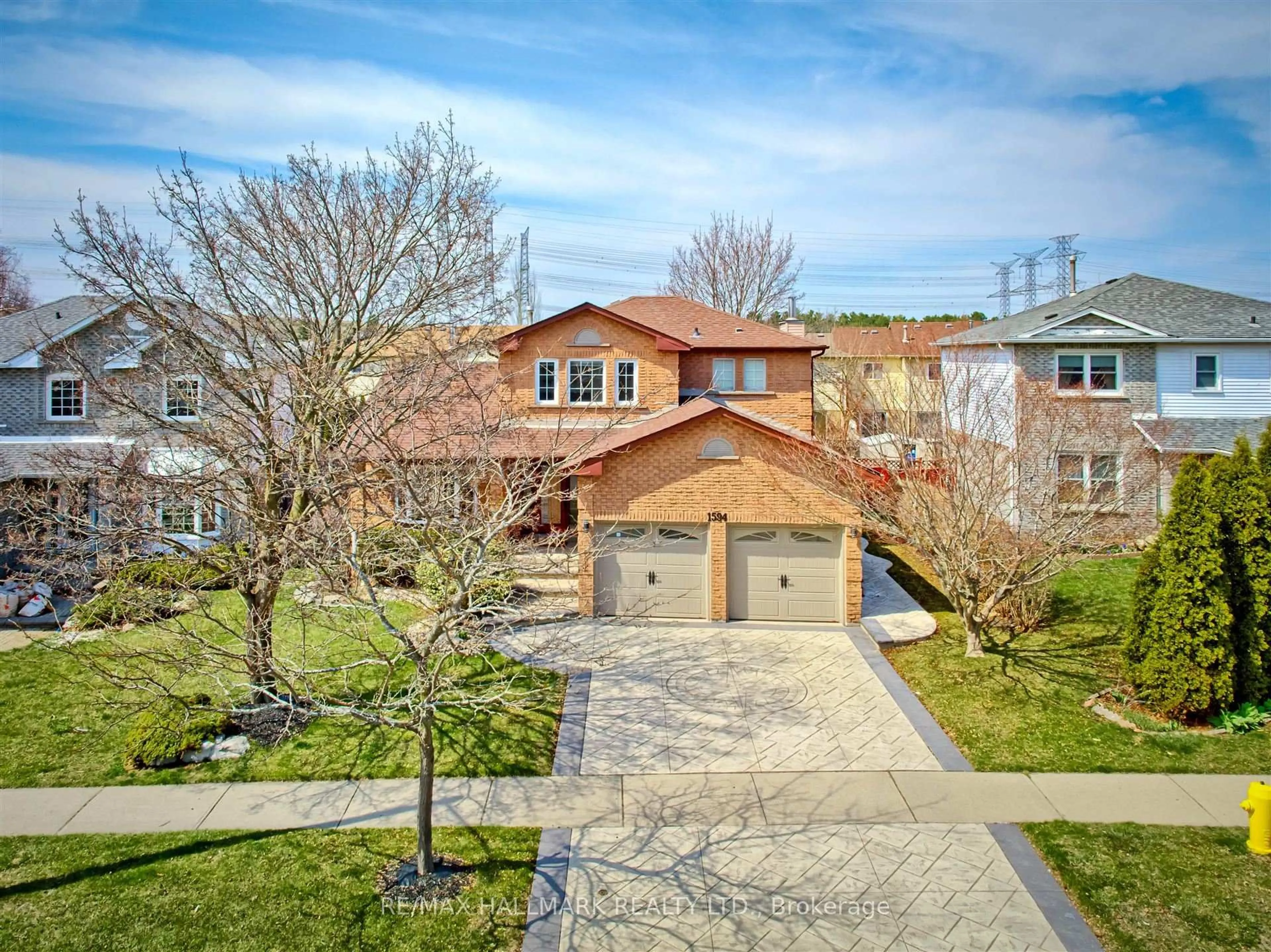 Home with brick exterior material, street for 1594 Dellbrook Ave, Pickering Ontario L1X 2N2