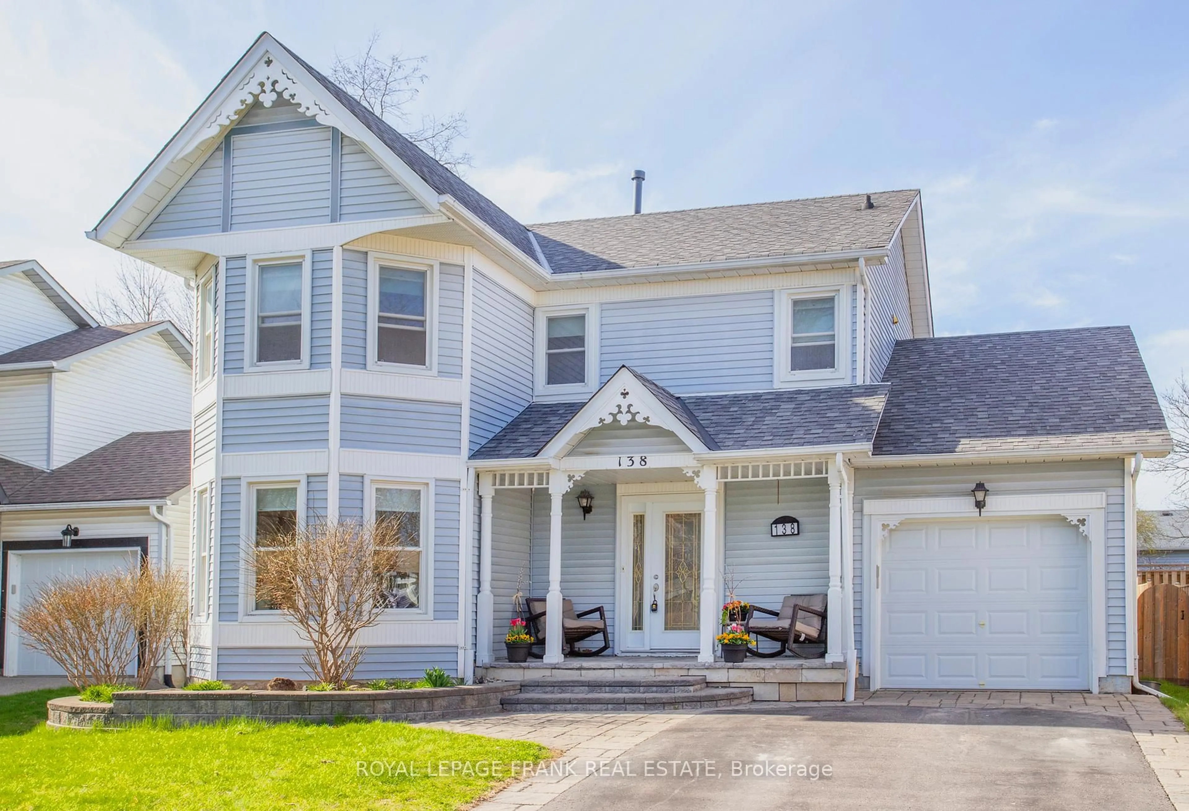 Home with vinyl exterior material, street for 138 Allan St, Scugog Ontario L9L 1E4