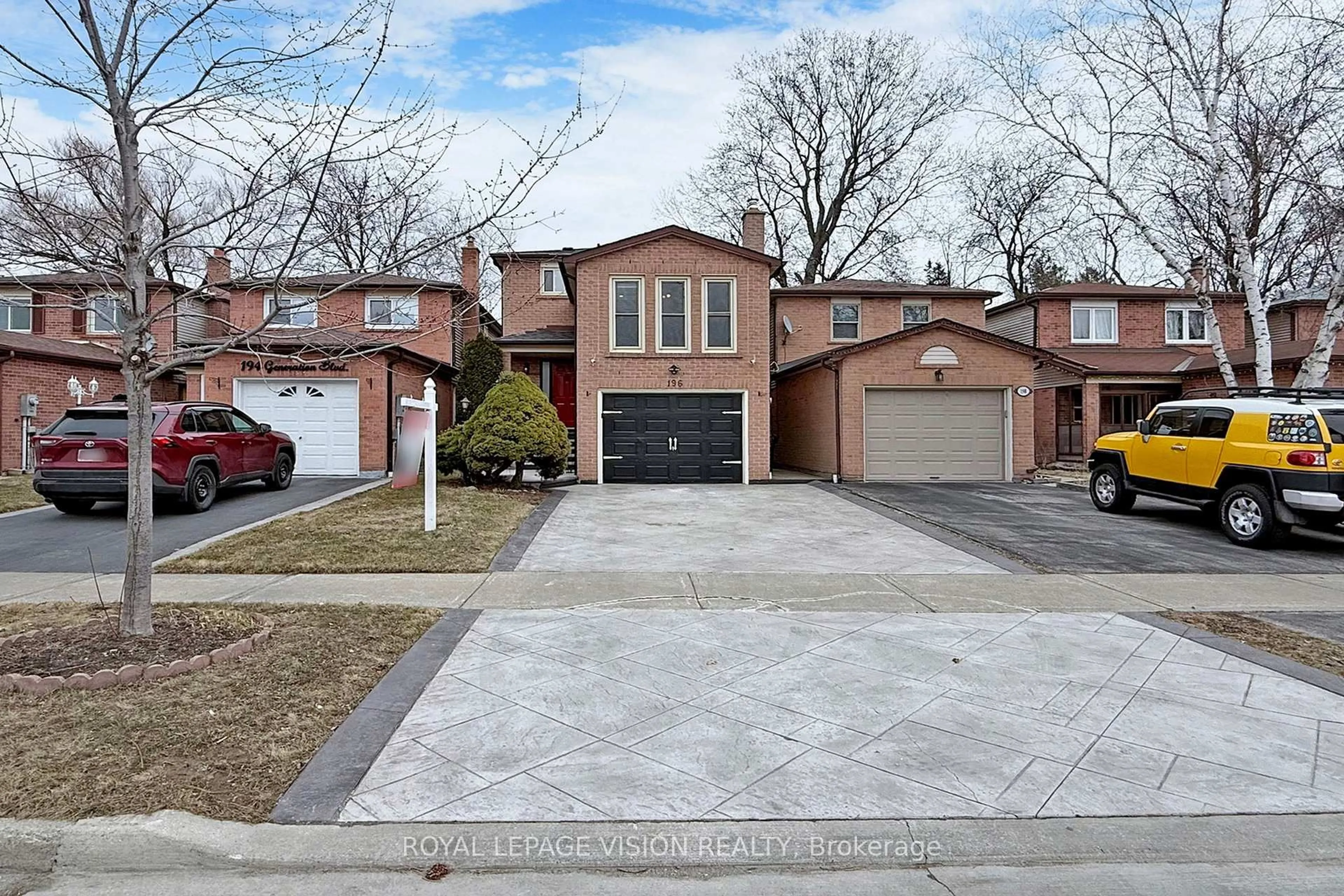 Home with brick exterior material, street for 196 Generation Blvd, Toronto Ontario M1B 2V1