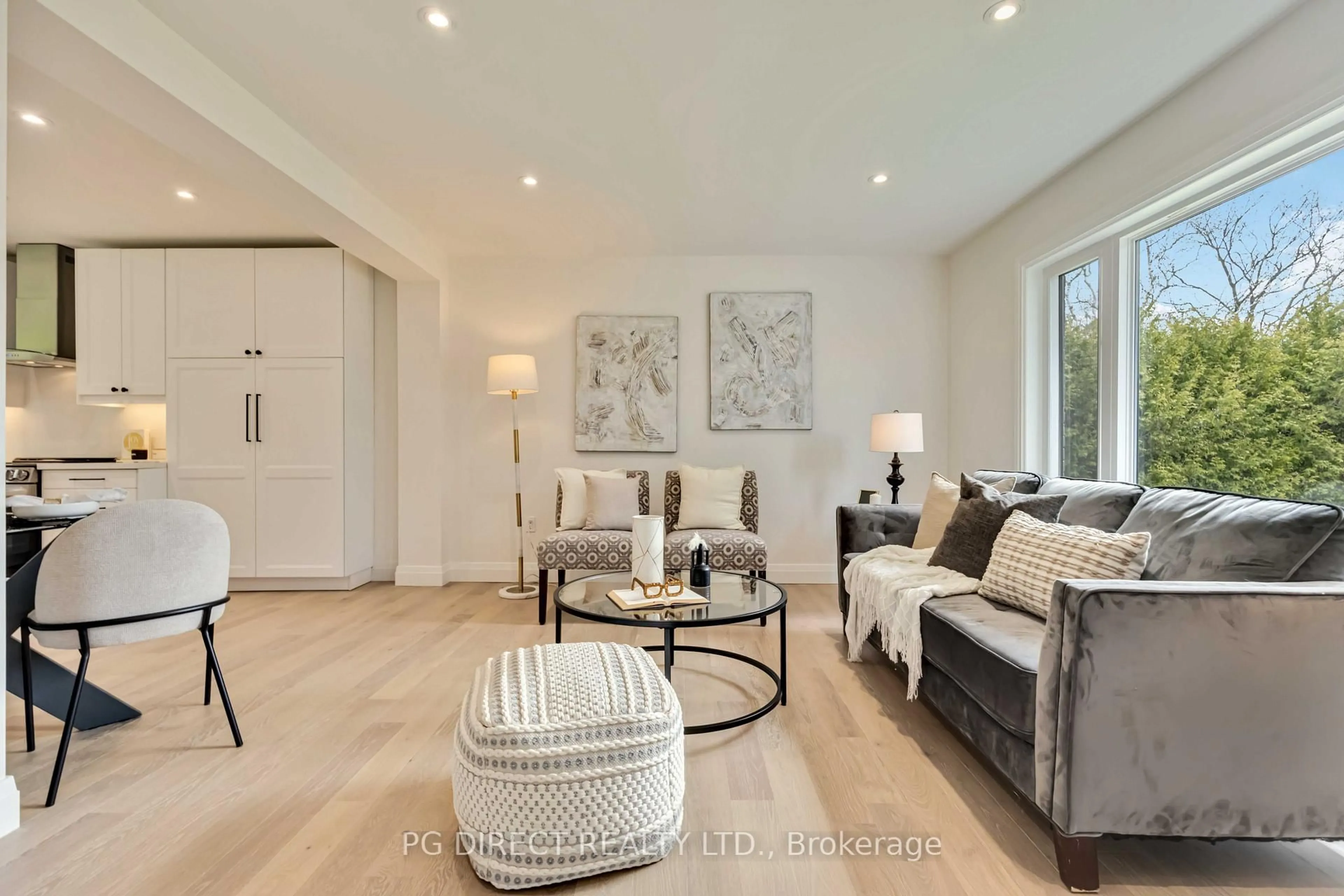 Living room with furniture, unknown for 14 Heber Down Cres, Whitby Ontario L1M 1A8