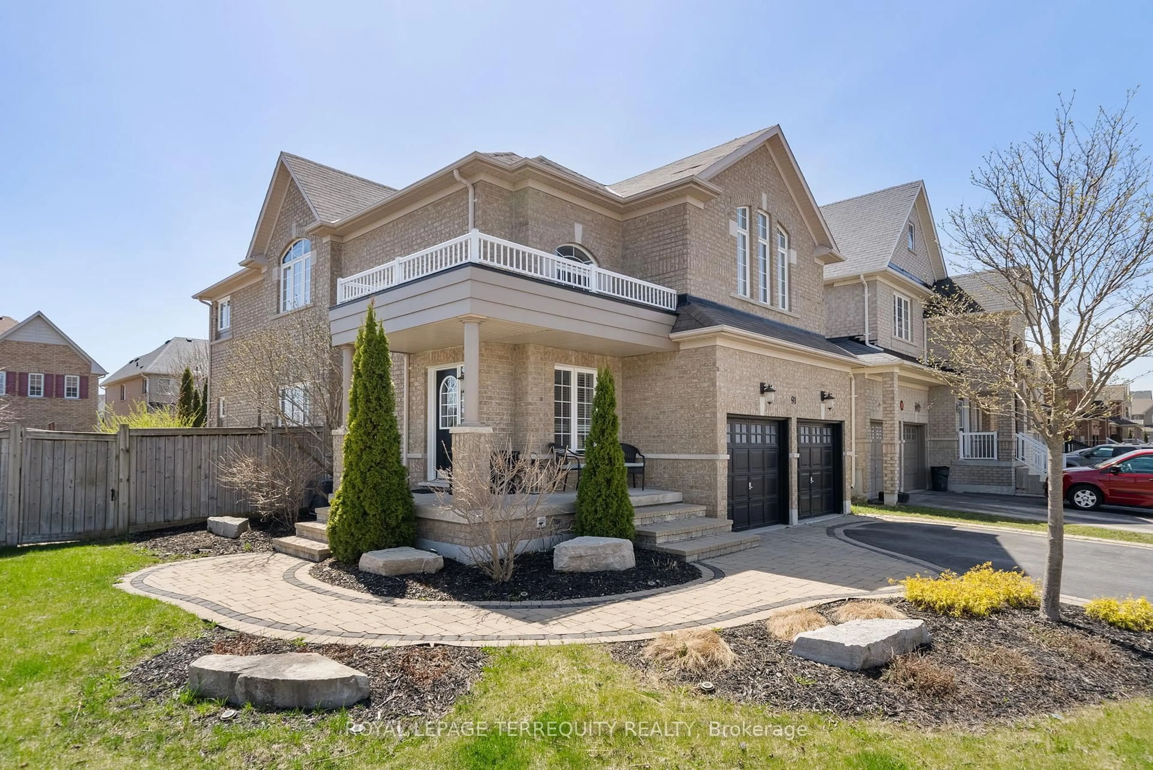 Home with brick exterior material, street for 91 Remmington St, Clarington Ontario L1C 0J8