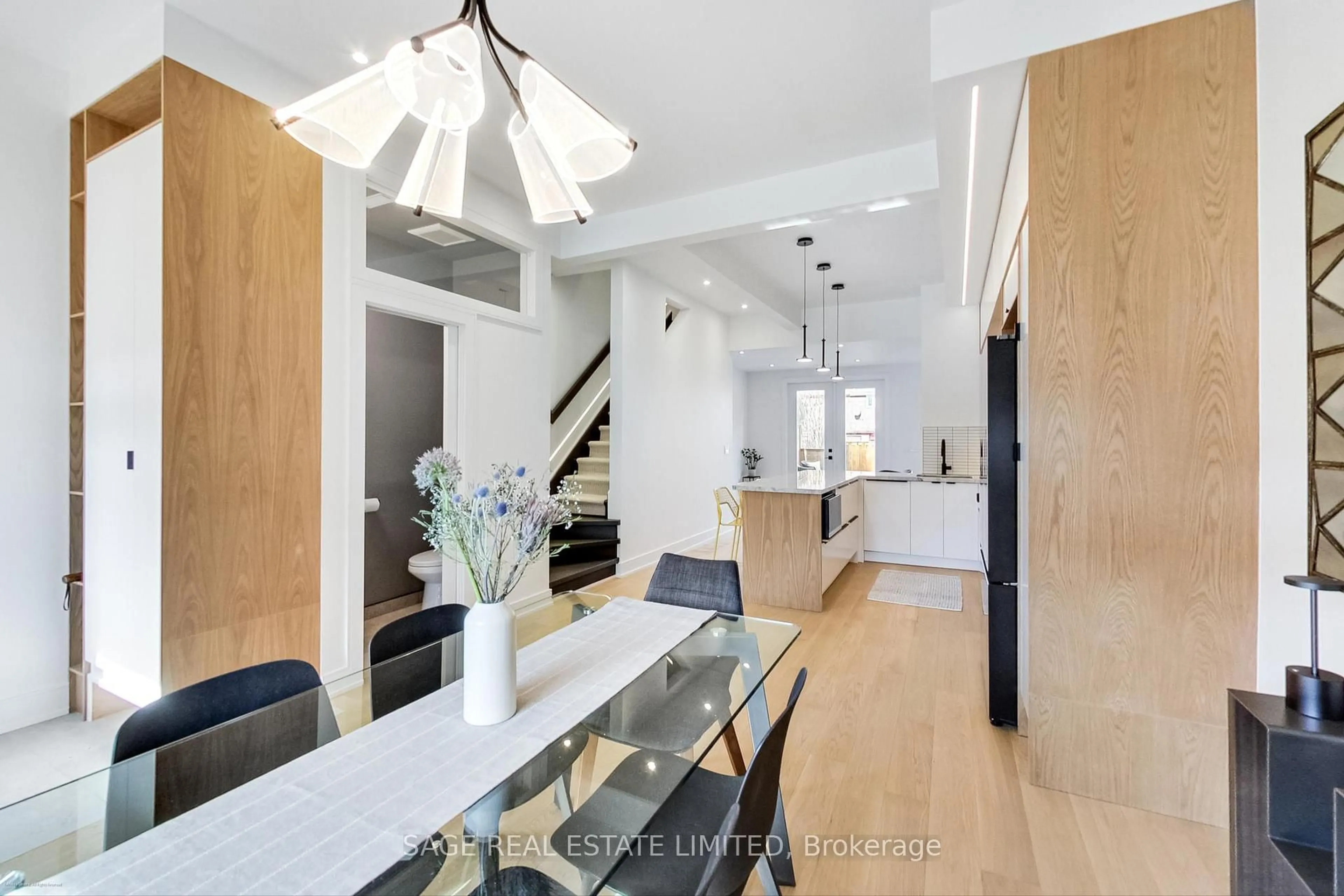 Contemporary kitchen, unknown for 31 Kelvin Ave, Toronto Ontario M4C 5C7