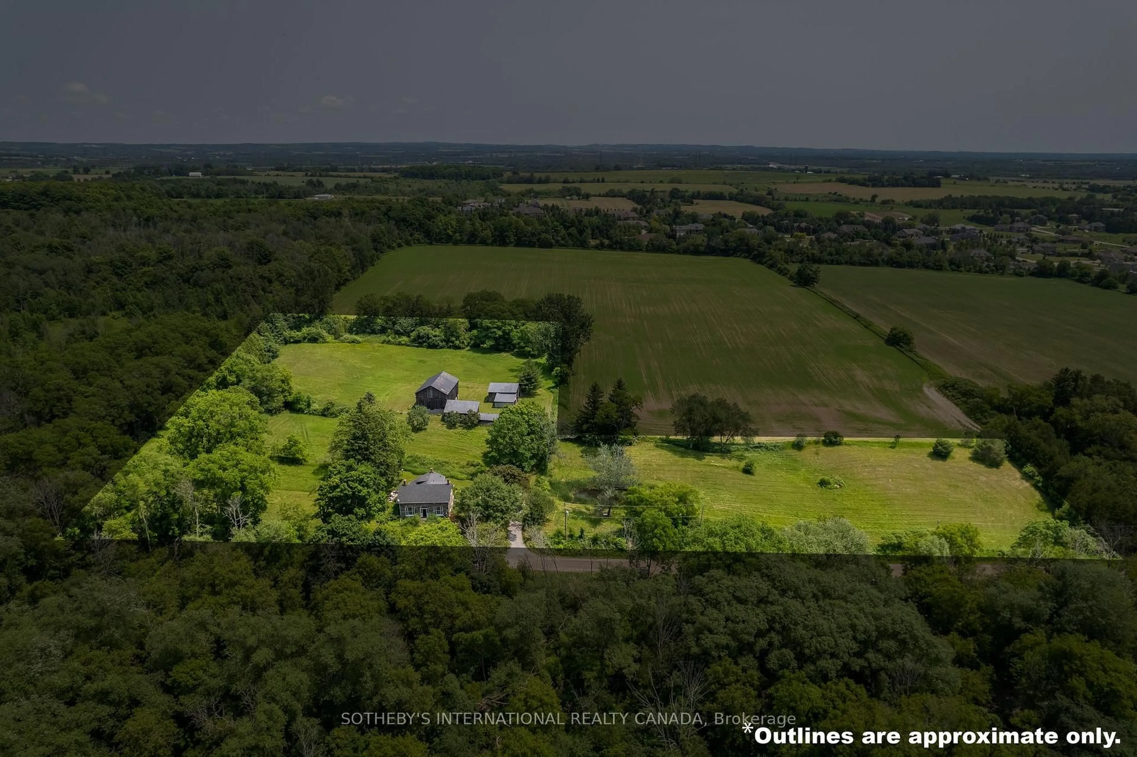 A pic from outside/outdoor area/front of a property/back of a property/a pic from drone, unknown for 6537 Werry Rd, Clarington Ontario L0B 1J0